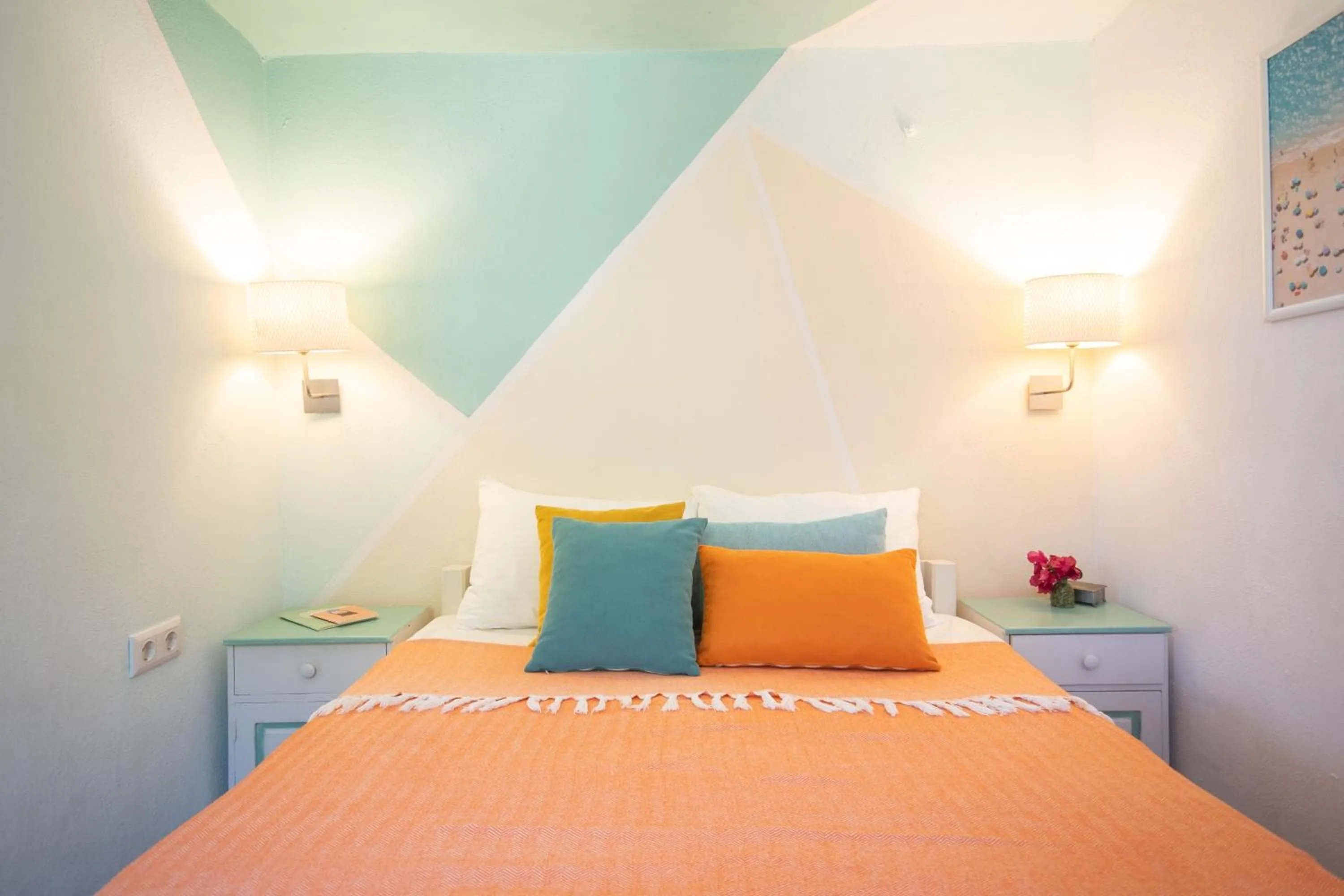 Bed in Kuytu Bed & Breakfast