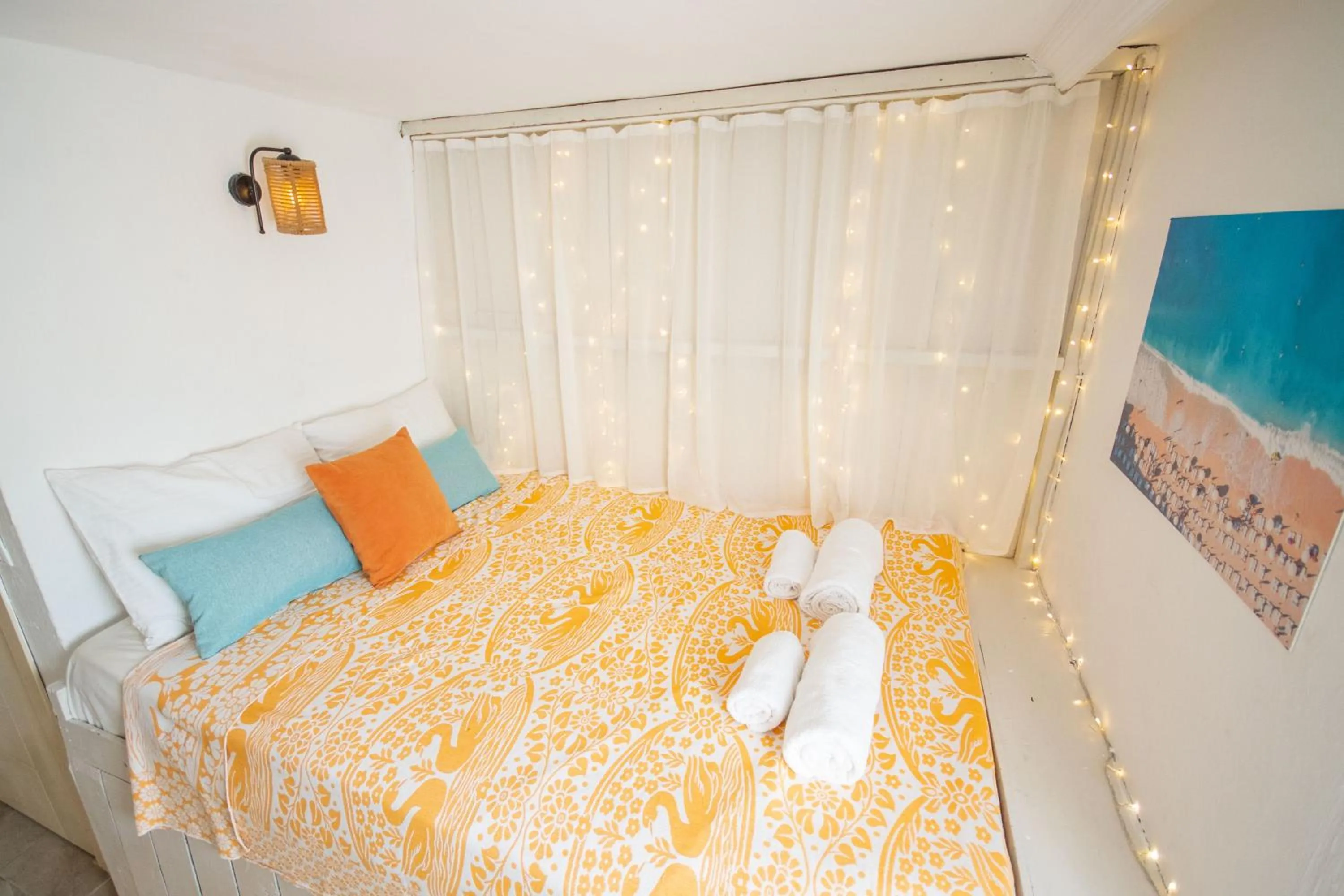 Bed in Kuytu Bed & Breakfast