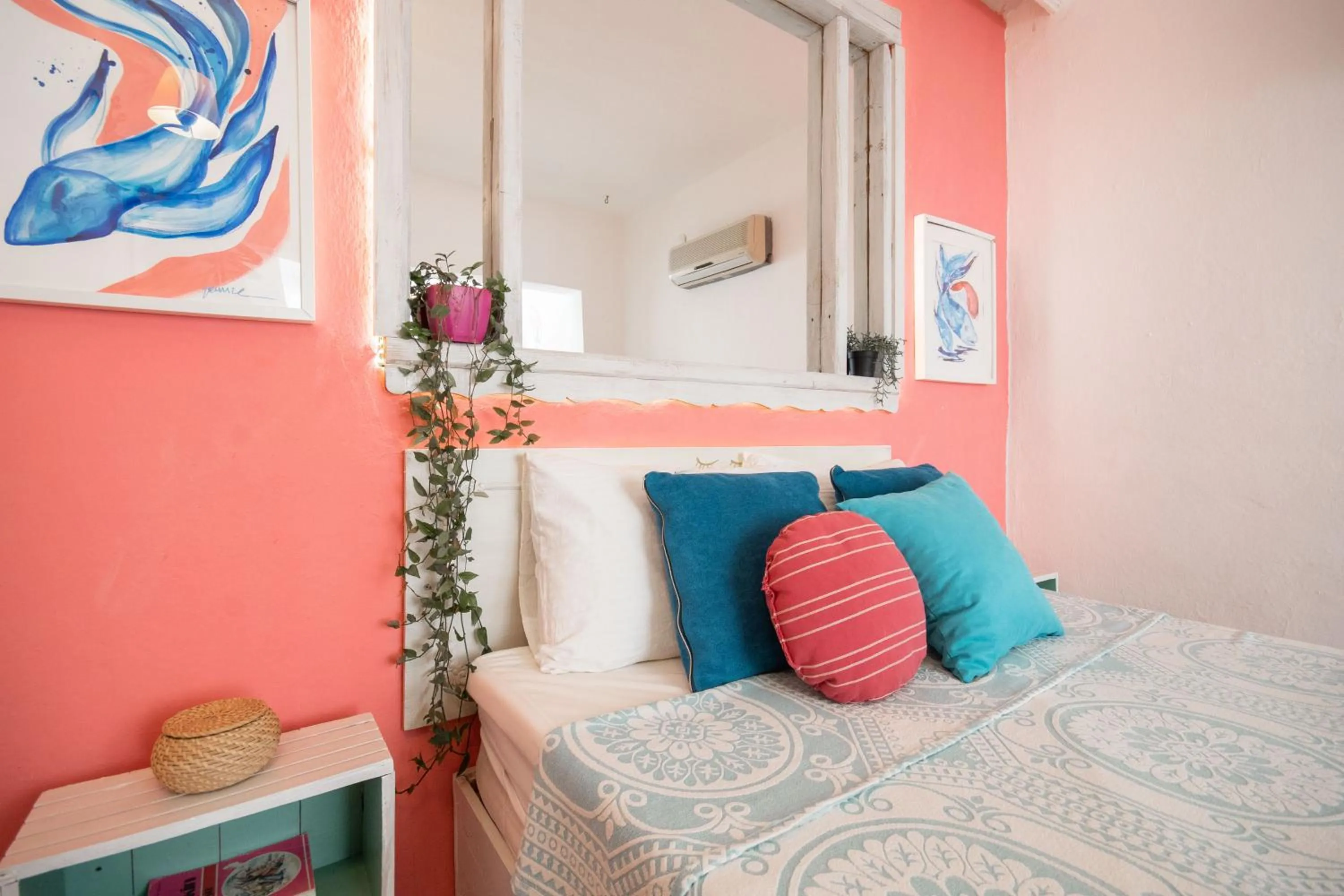 Bed in Kuytu Bed & Breakfast