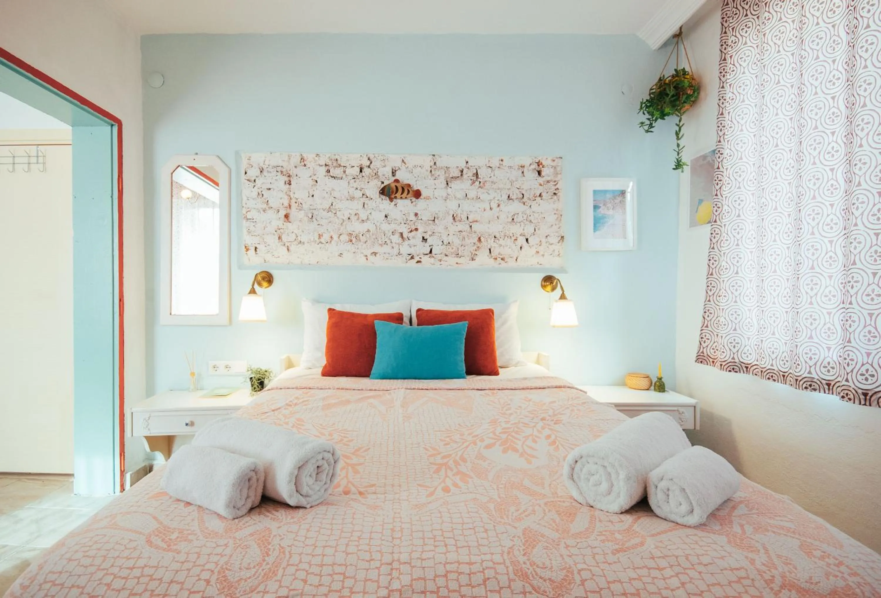 Bed in Kuytu Bed & Breakfast