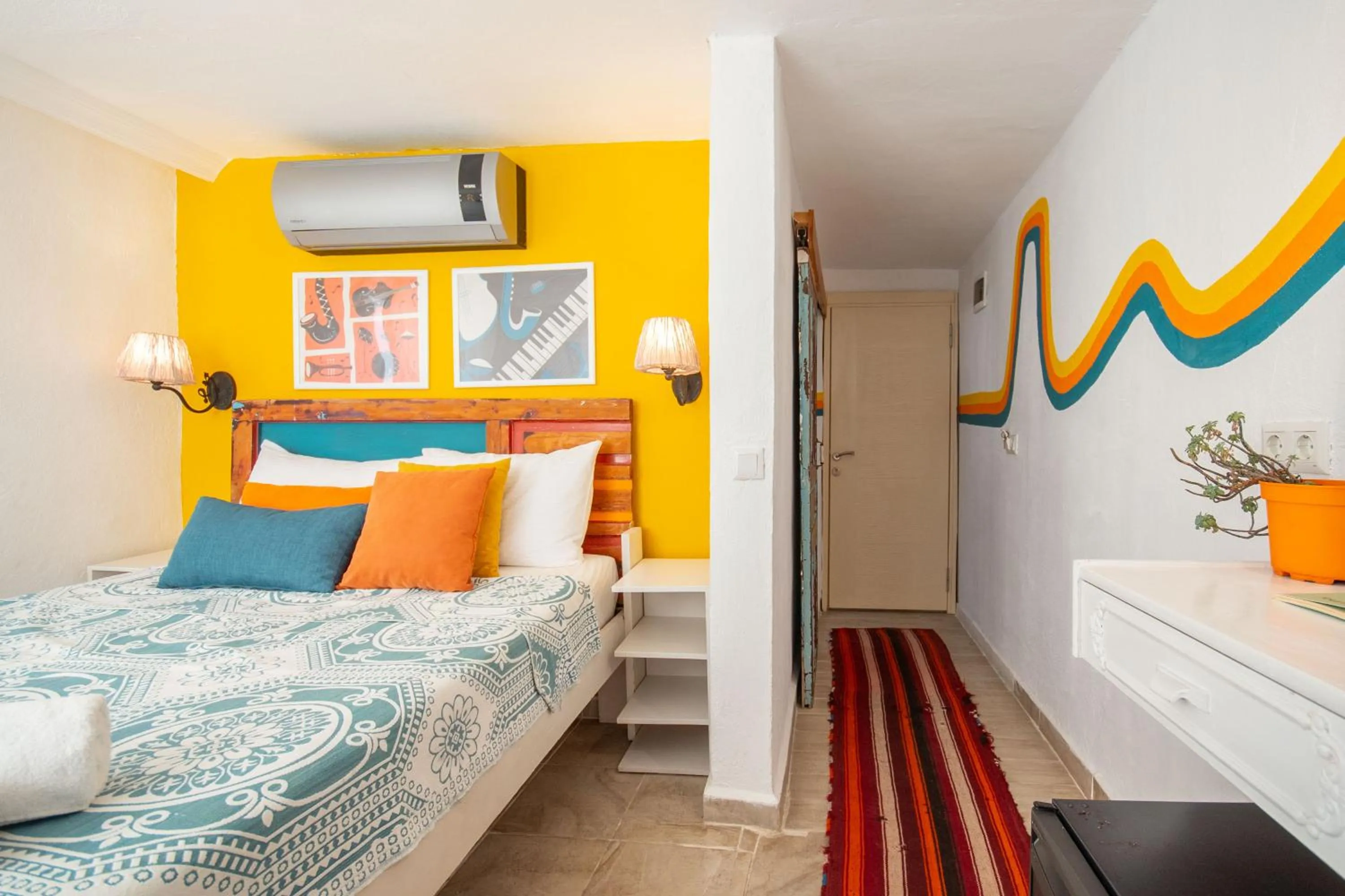 Bed in Kuytu Bed & Breakfast