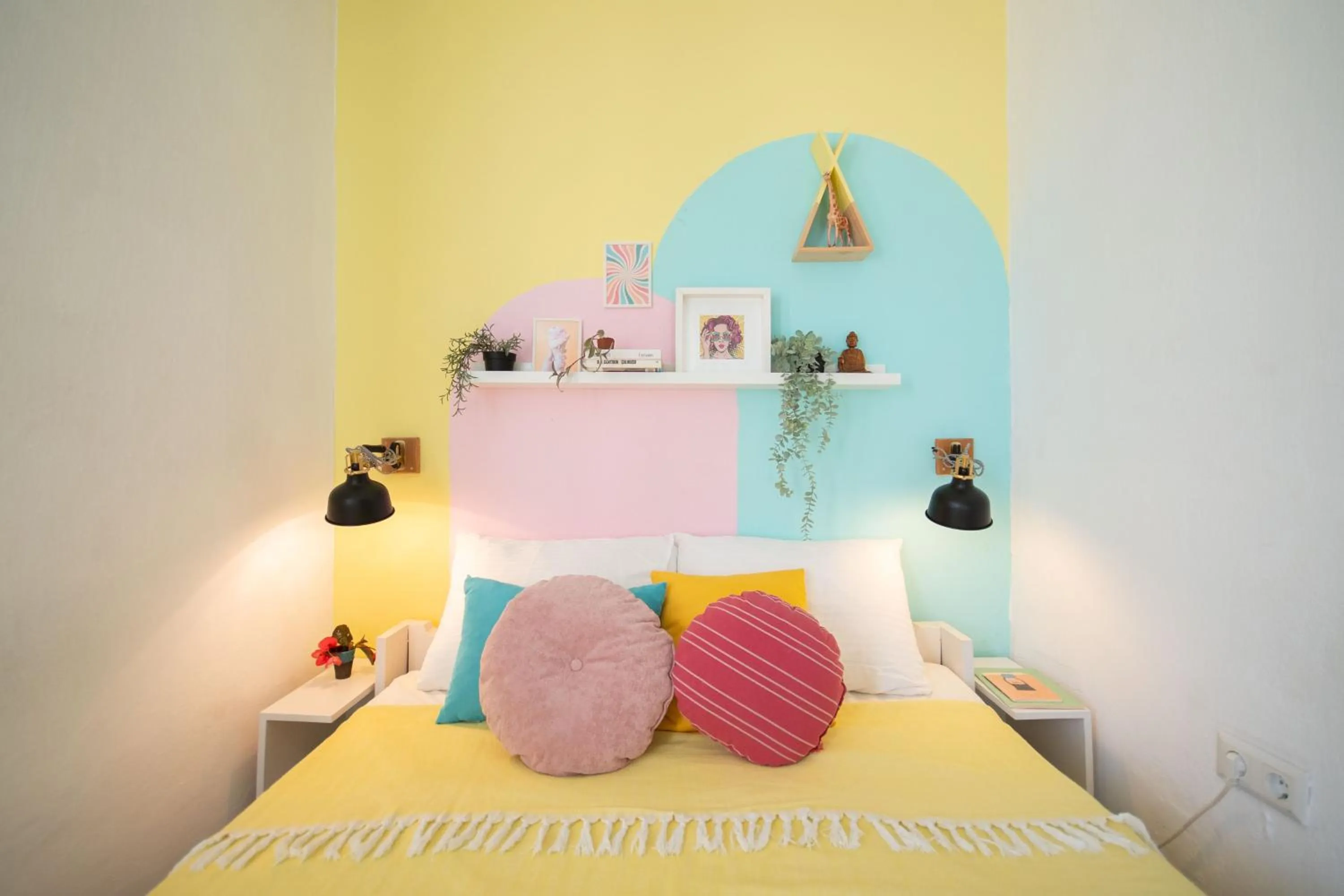 Bed in Kuytu Bed & Breakfast