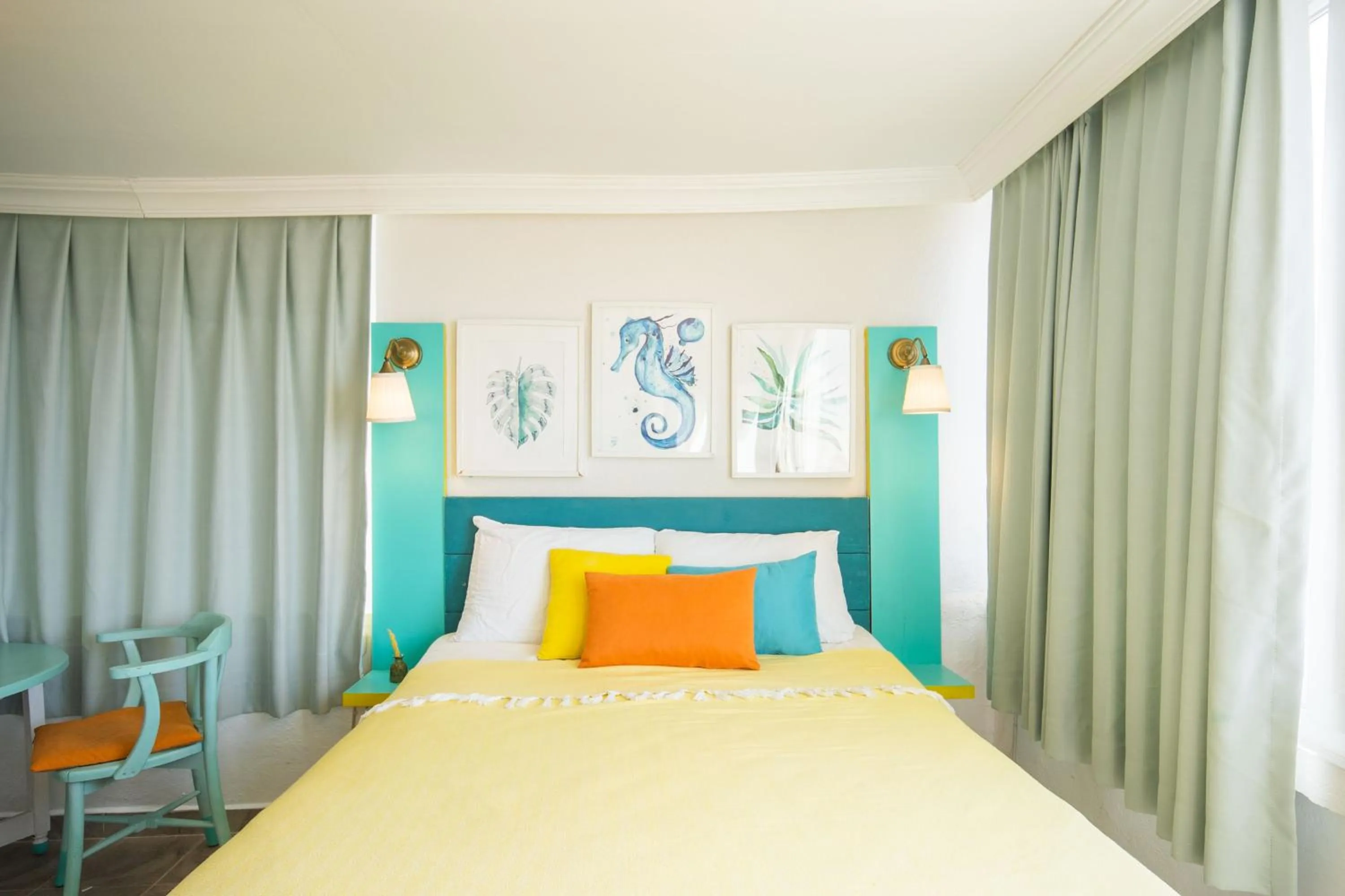 Bed in Kuytu Bed & Breakfast