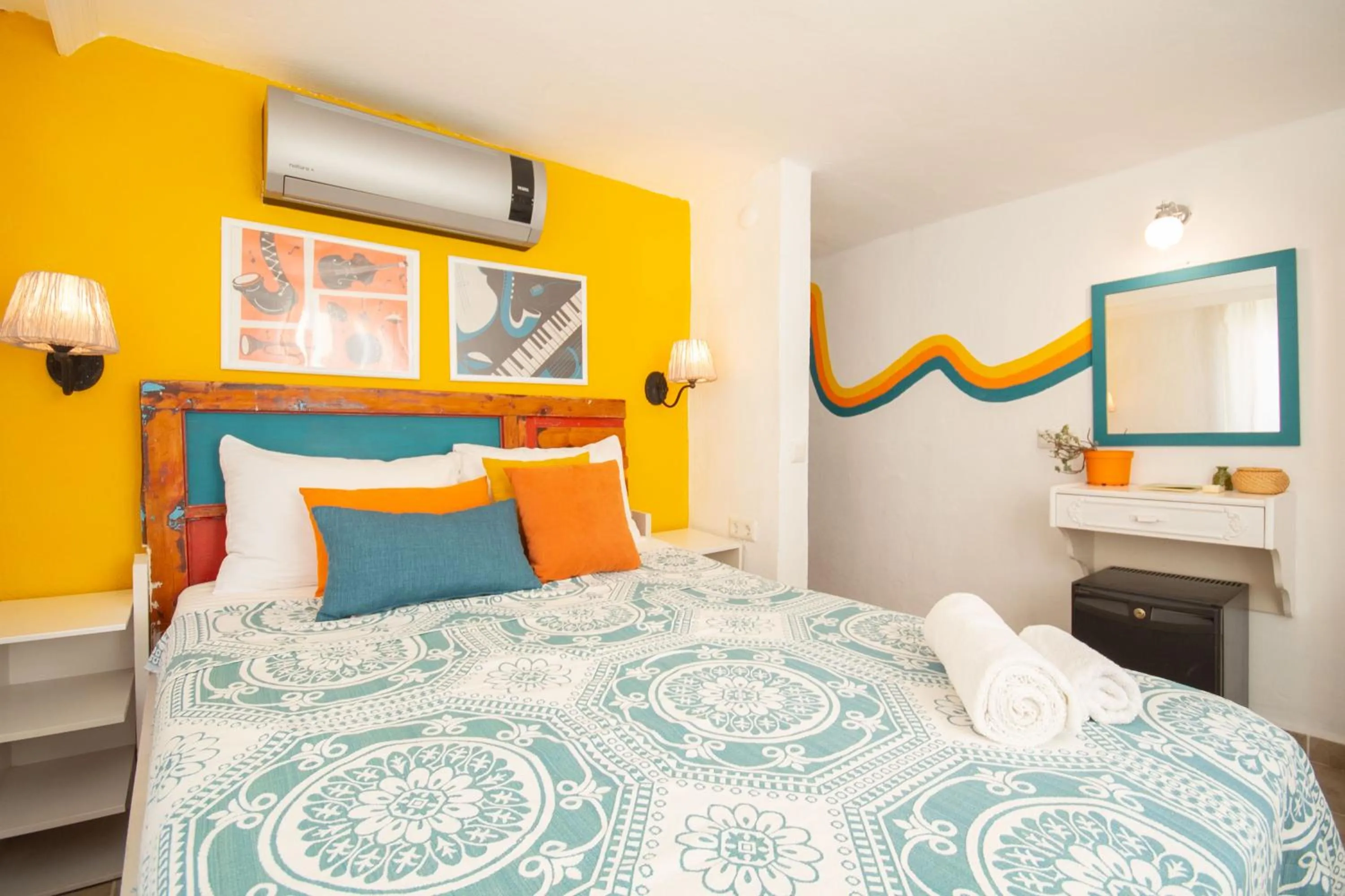 Bed in Kuytu Bed & Breakfast