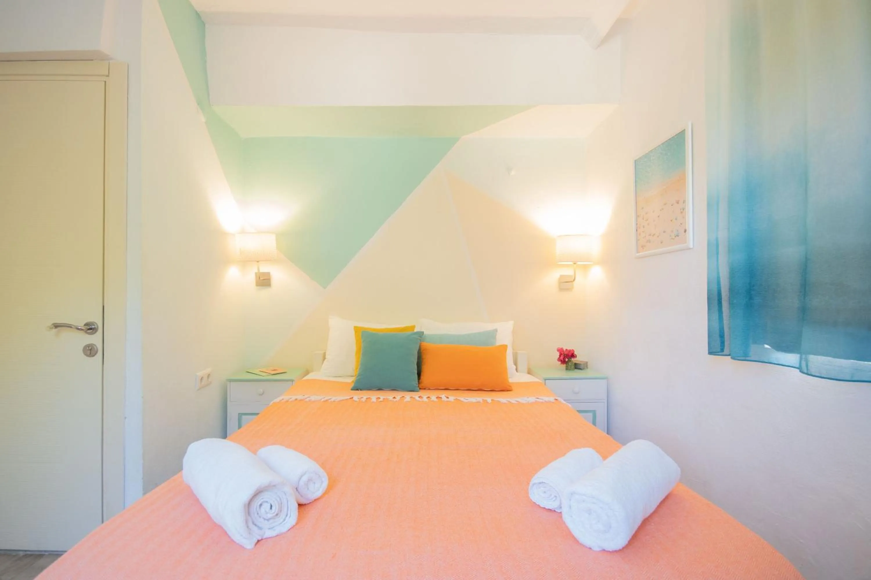 Bed in Kuytu Bed & Breakfast