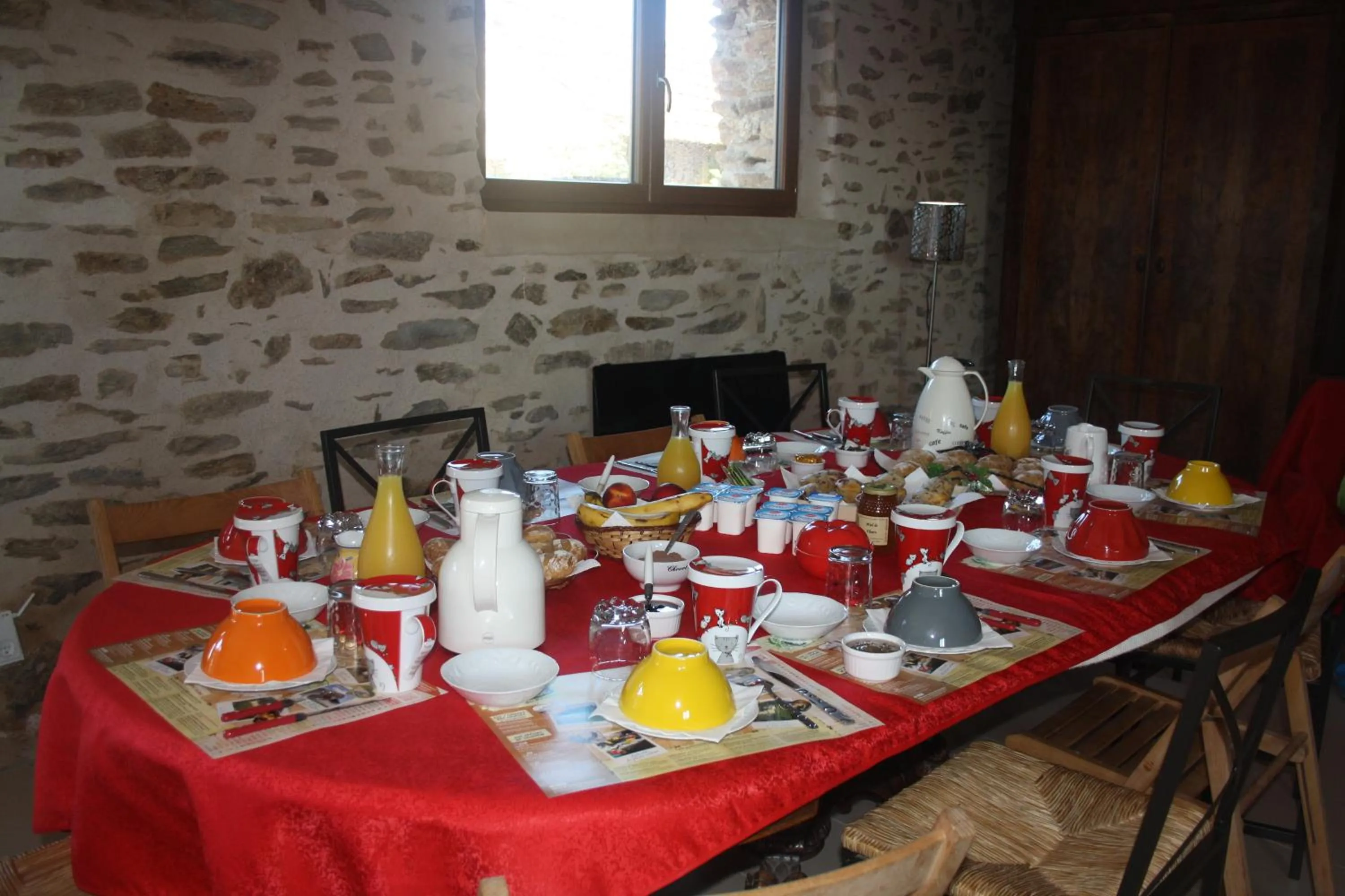 Food close-up in B&B Le Relais de Chantecor