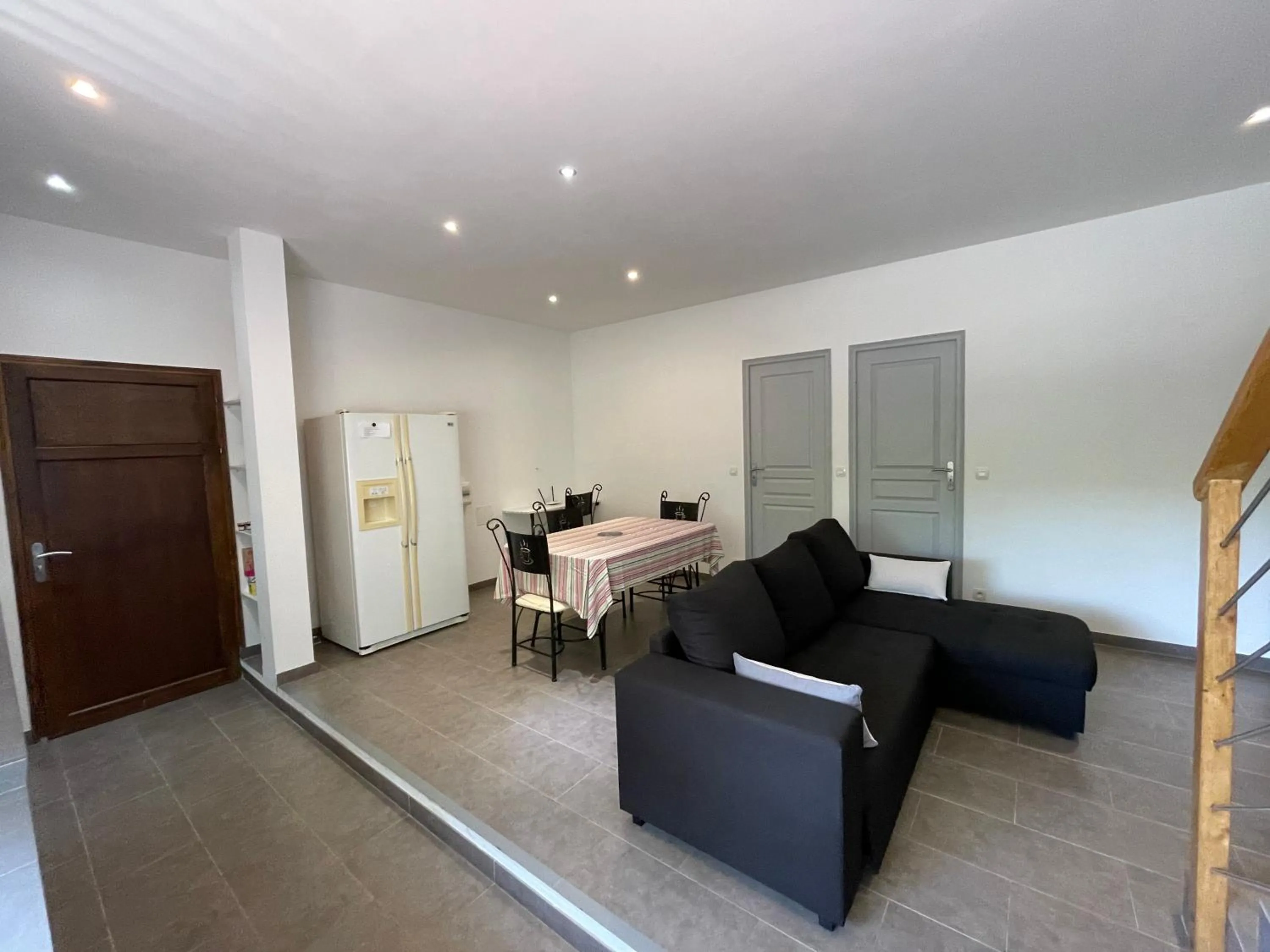 Living room, Bed in Holiday Home l'Angelet