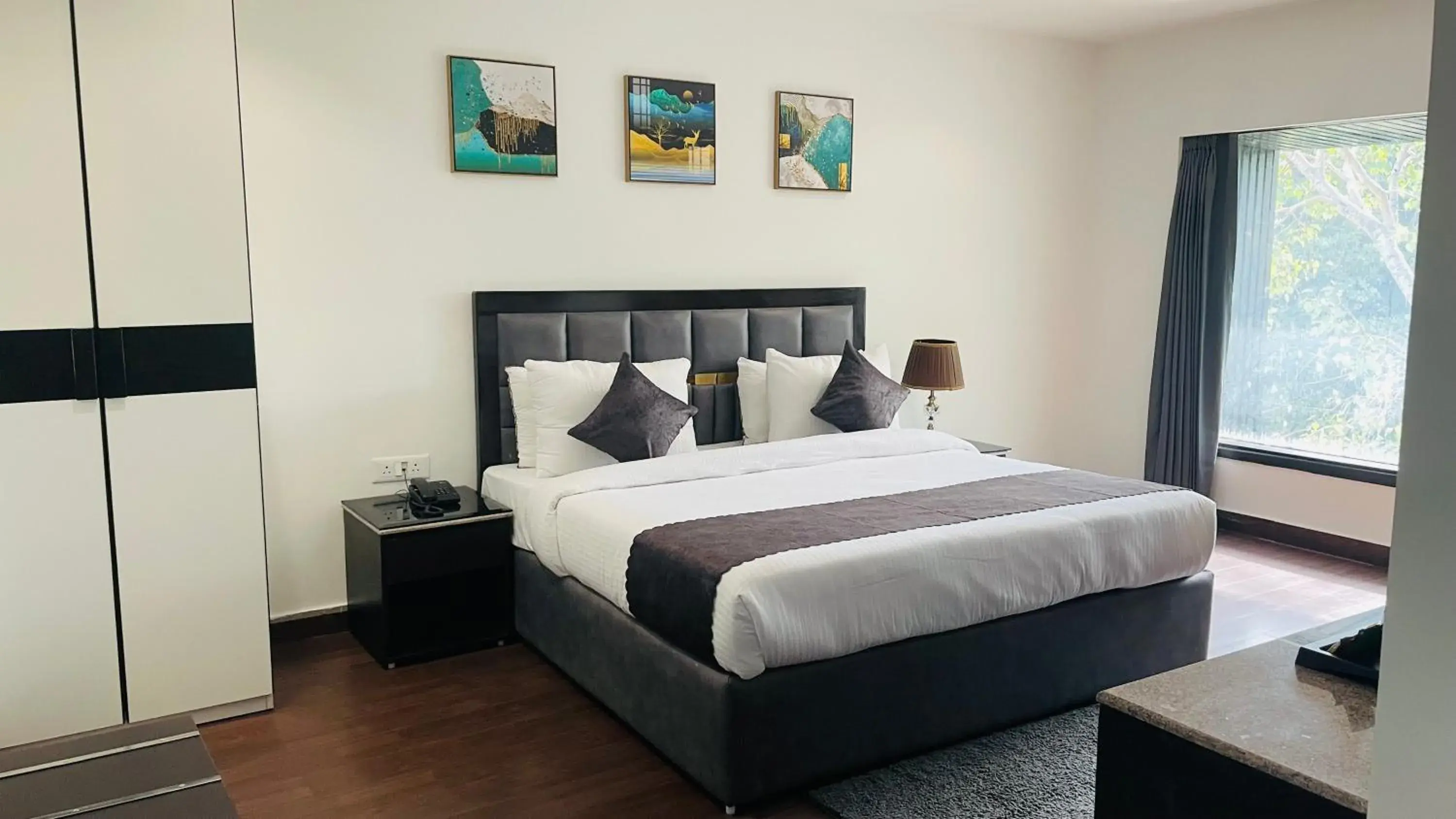 Bed in Saltstayz Select - Malcha & Chankyapuri Bed in Saltstayz Select - Malcha & Chankyapuri