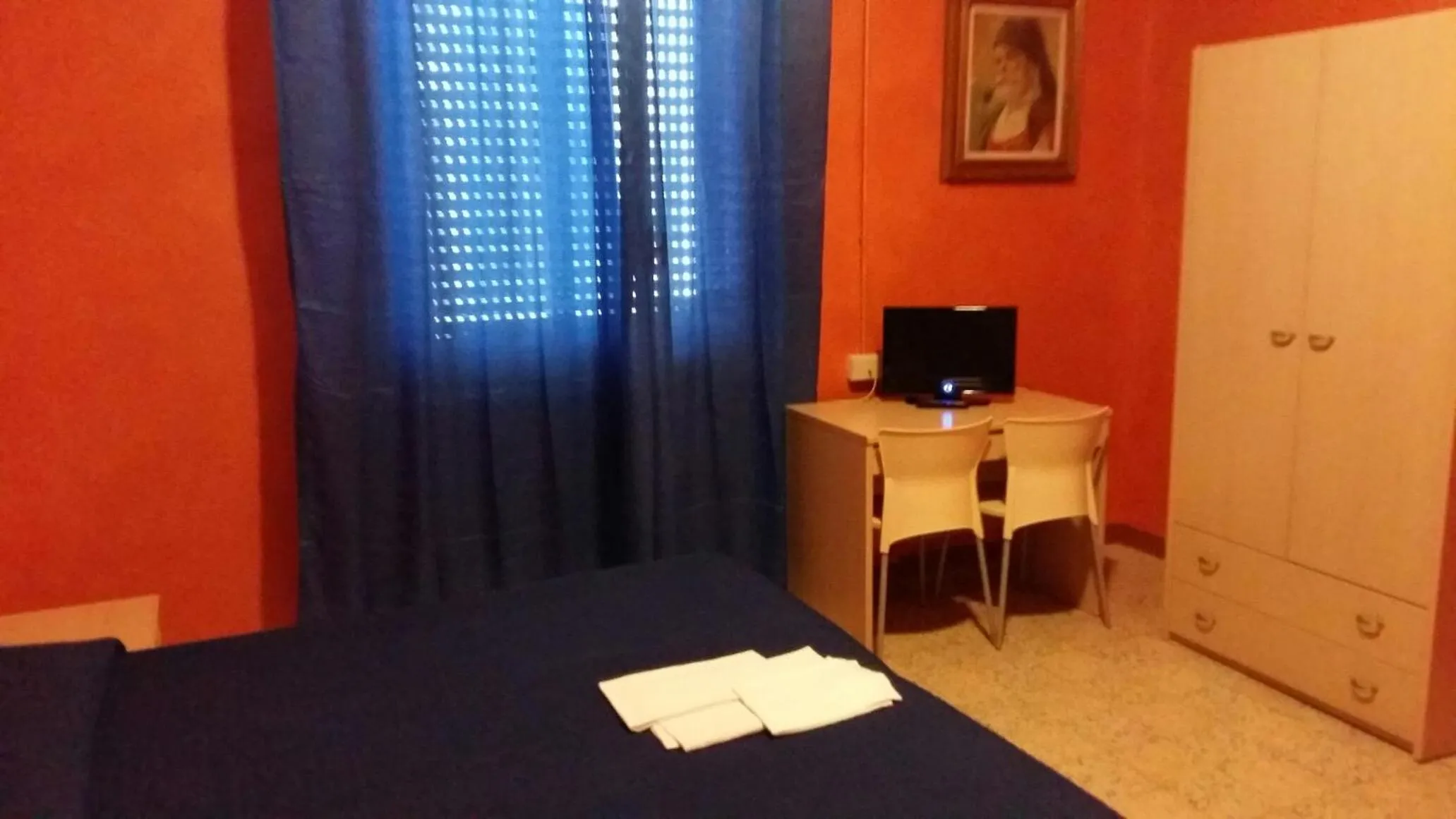 Bed in Hotel Violetta