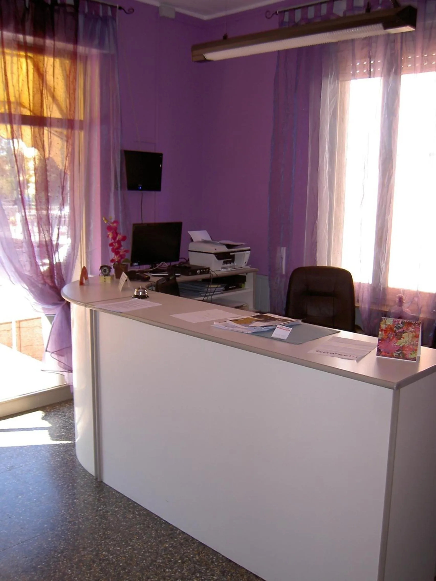 Lobby or reception in Hotel Violetta