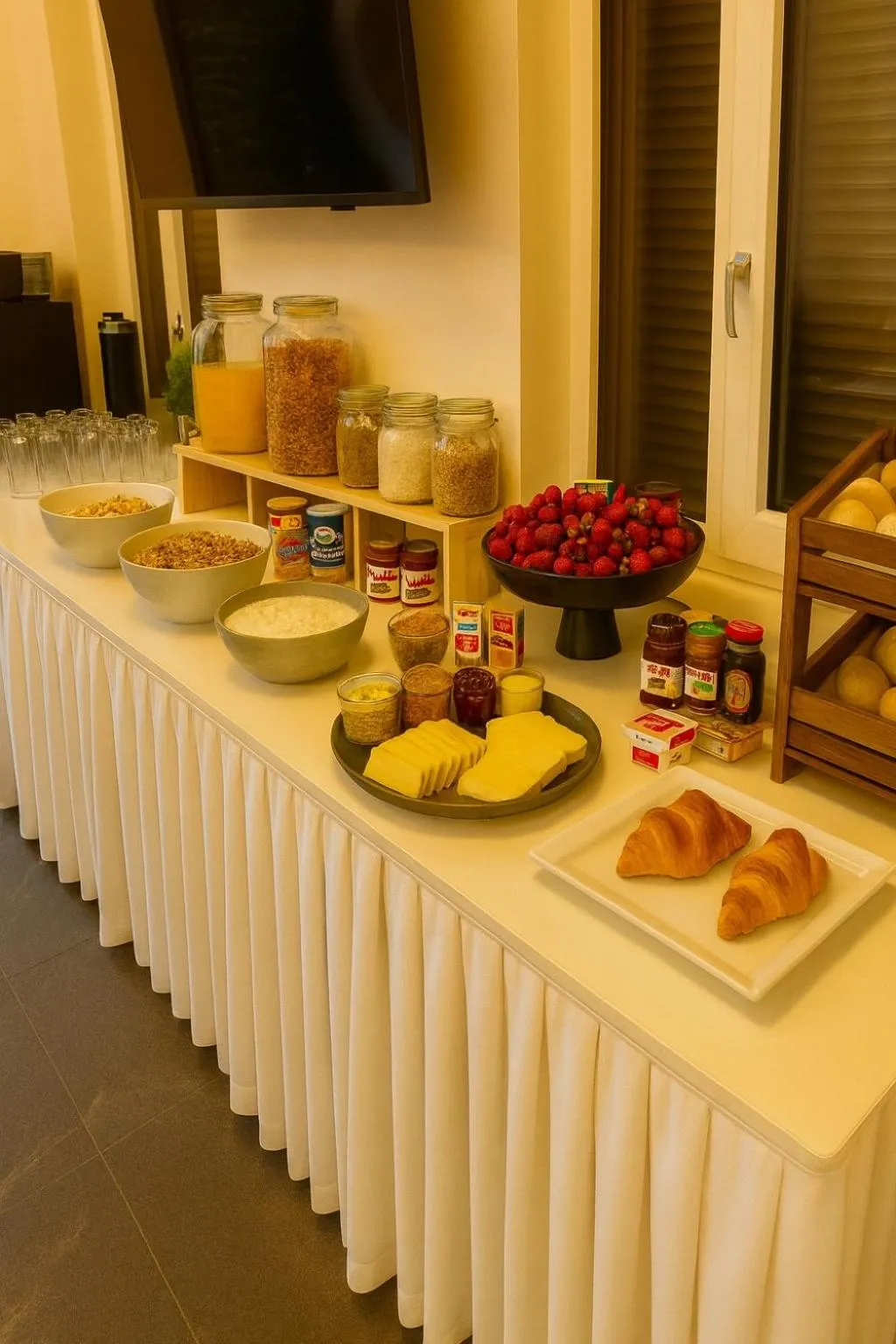 Food and drinks in Lillys Hotel München