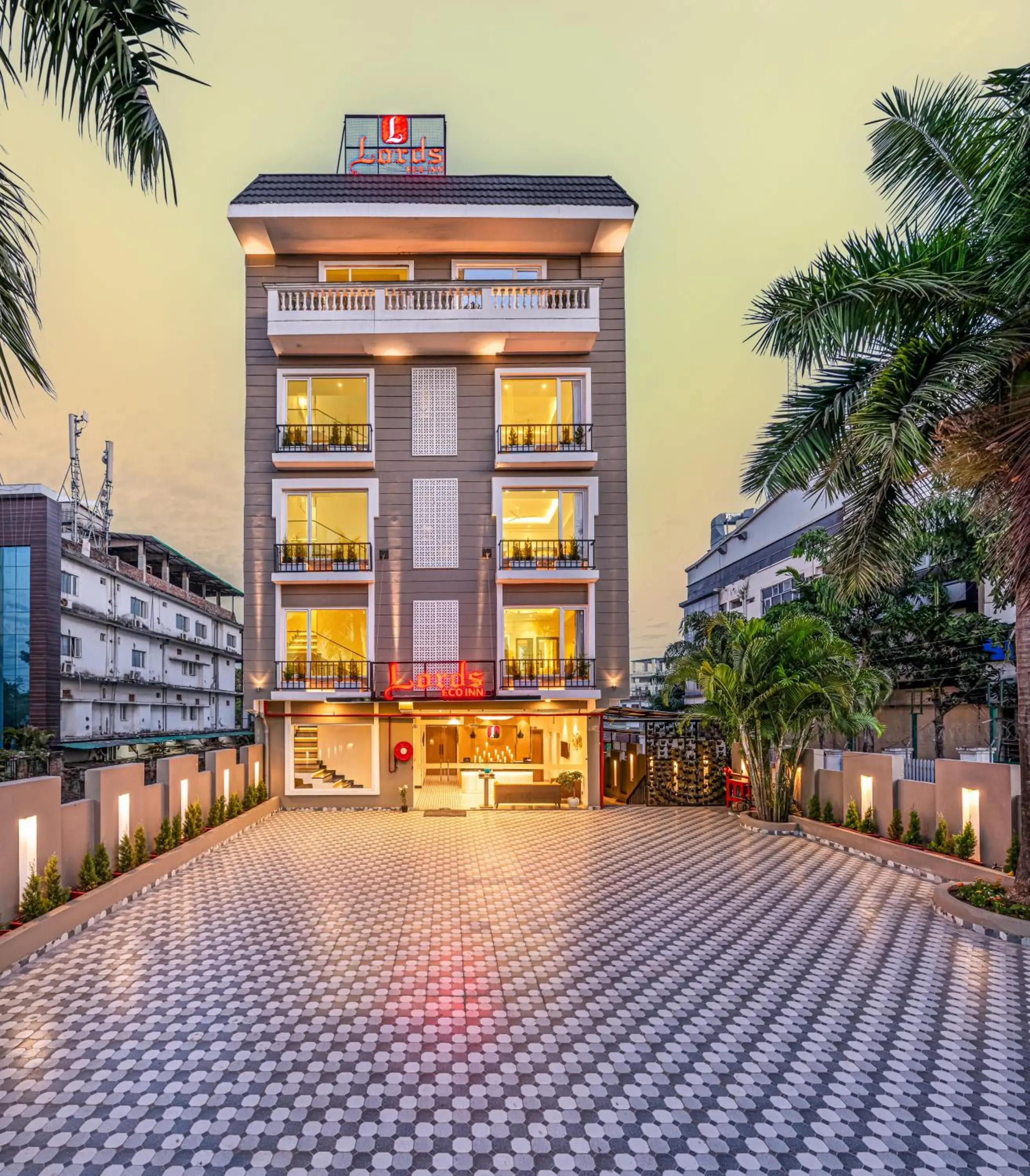 Property building in Lords Eco Inn Dehradun Property building in Lords Eco Inn Dehradun