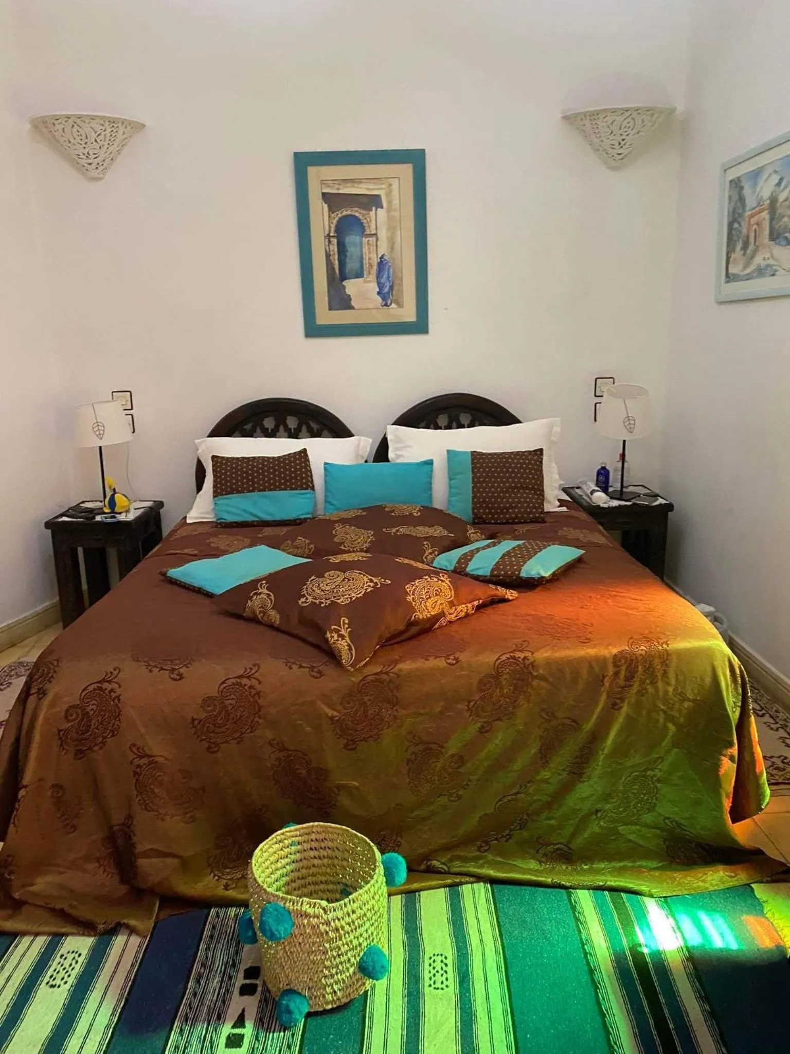 Bed in Riad Aquarelle By GE