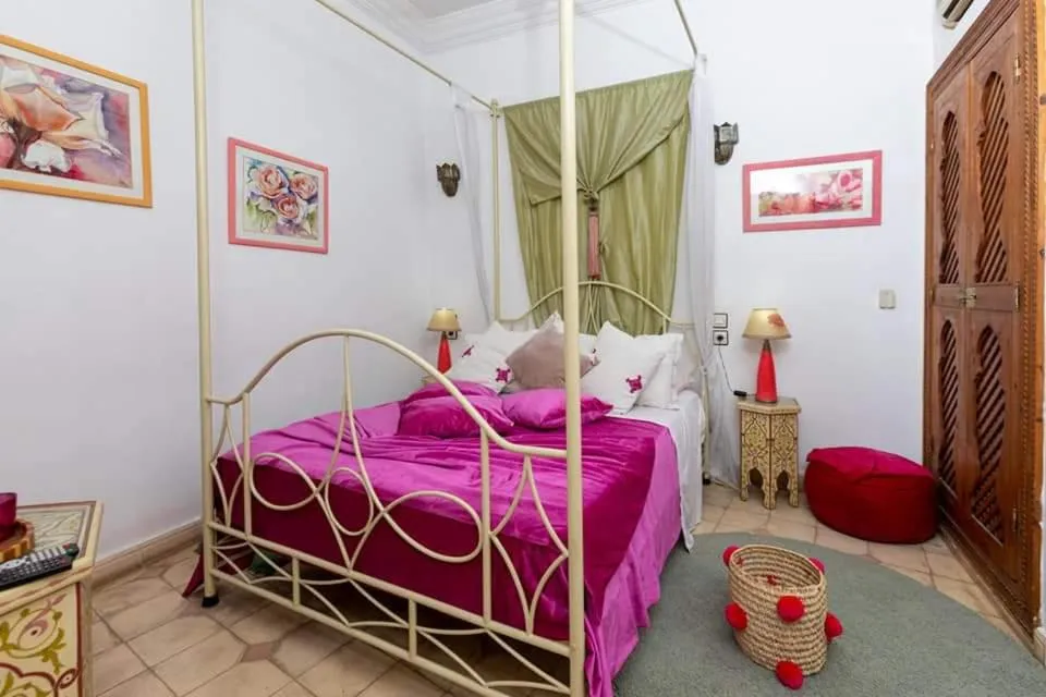 Bed in Riad Aquarelle By GE