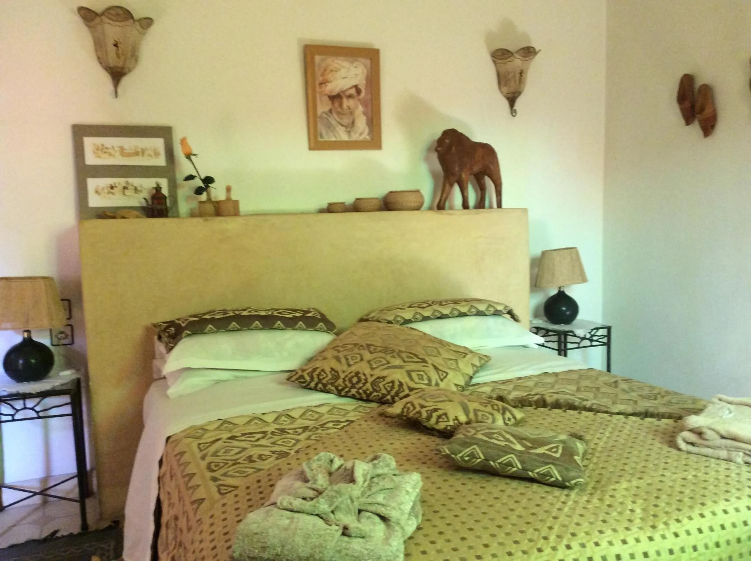Bed in Riad Aquarelle By GE