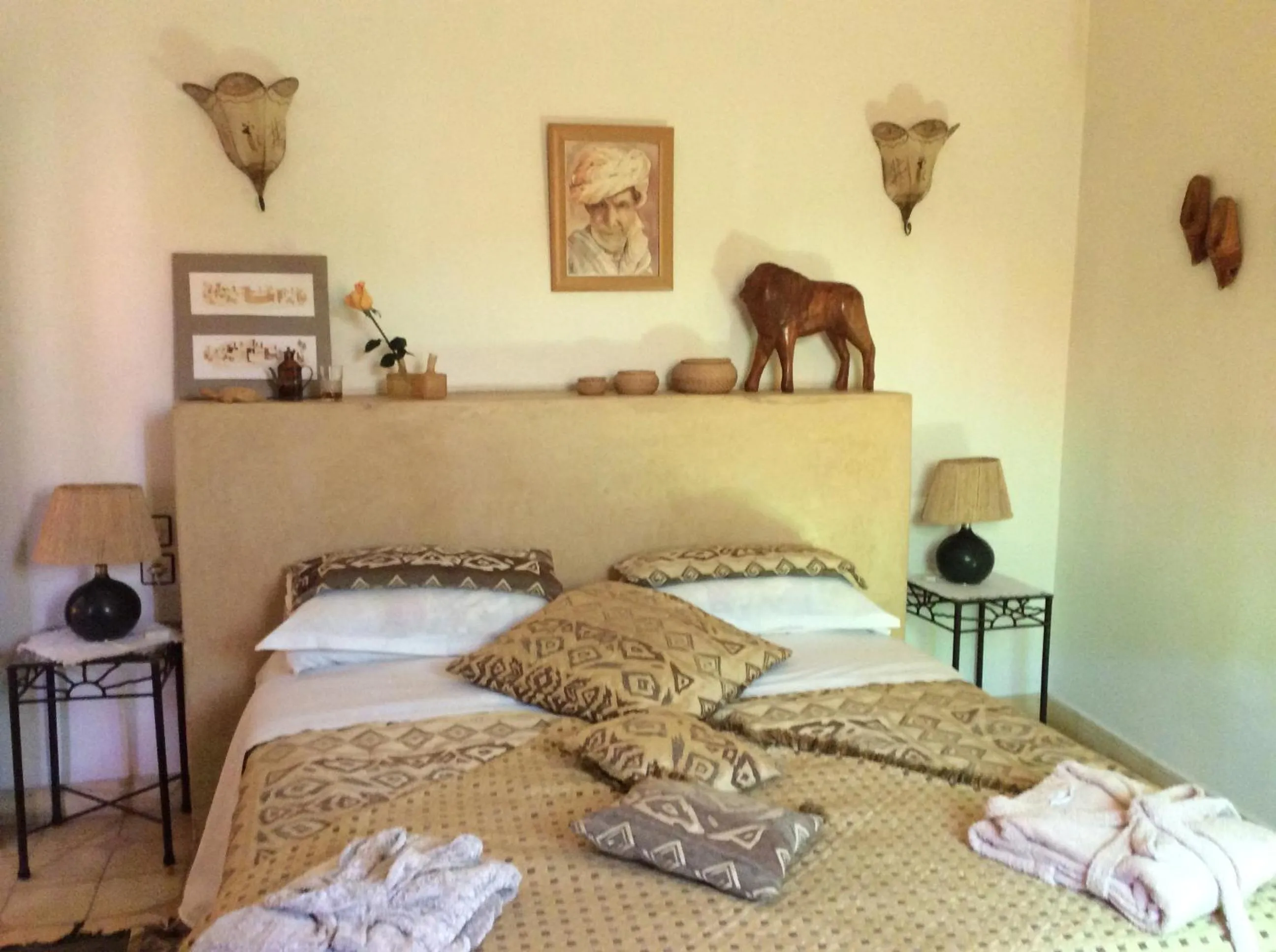 Bed in Riad Aquarelle By GE