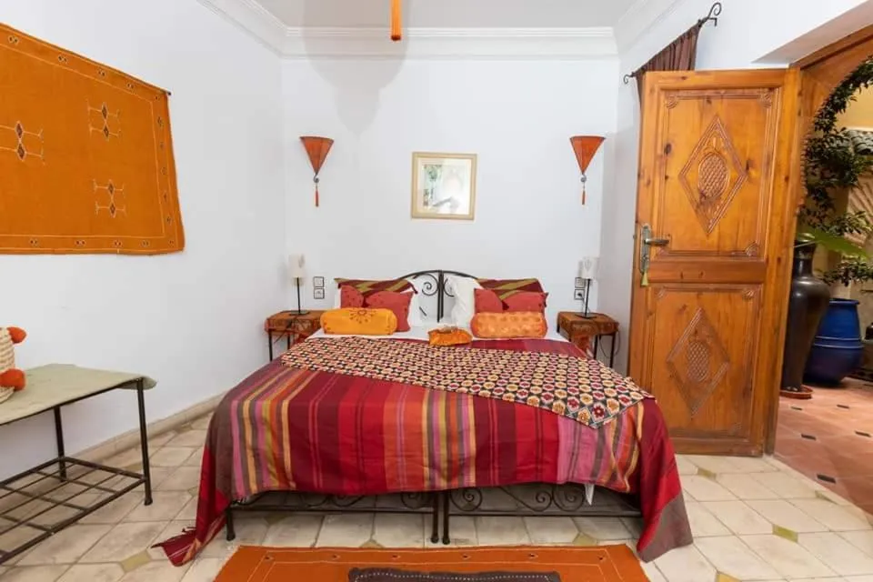 Bed in Riad Aquarelle By GE