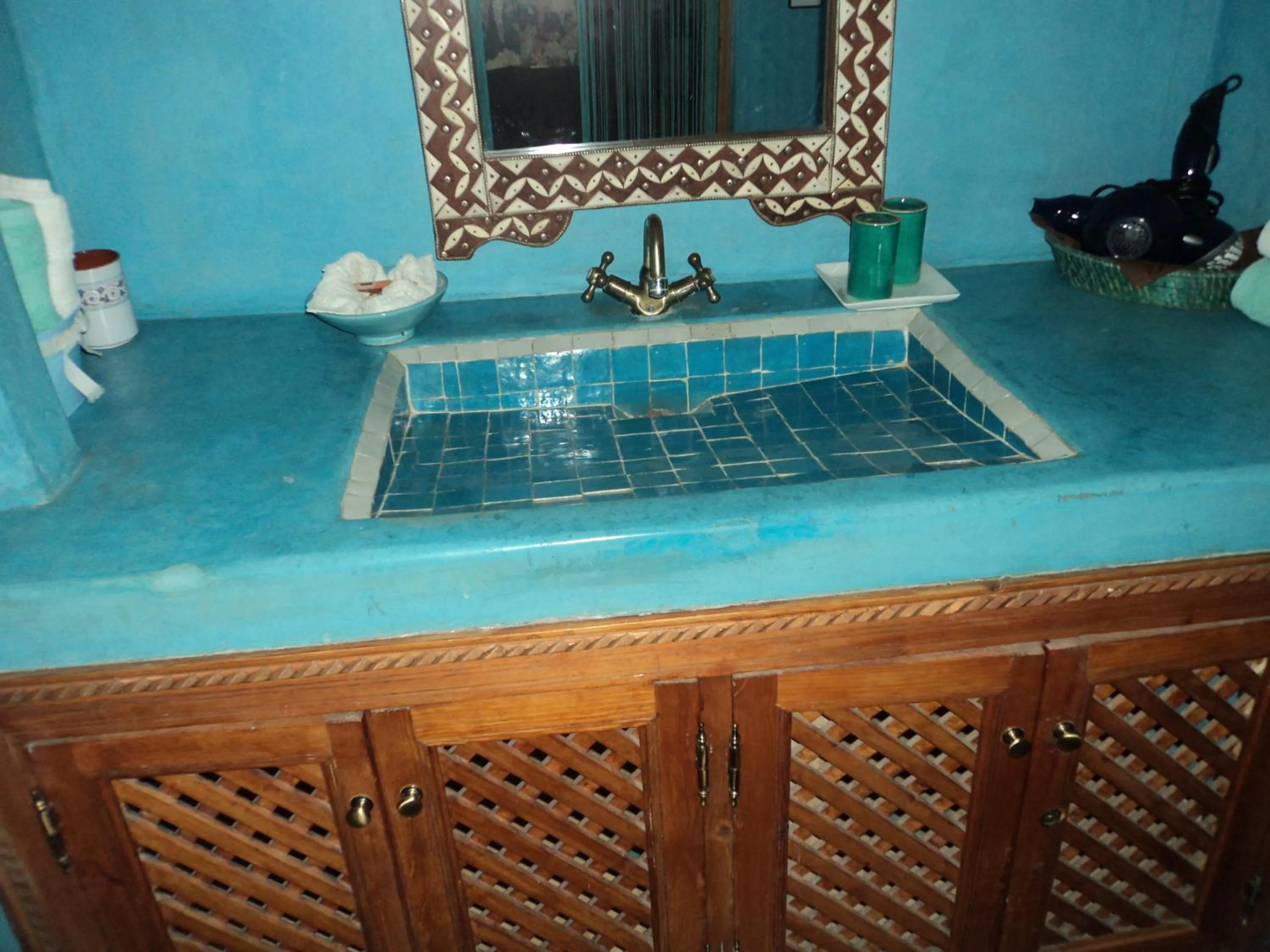 Bathroom in Riad Aquarelle By GE