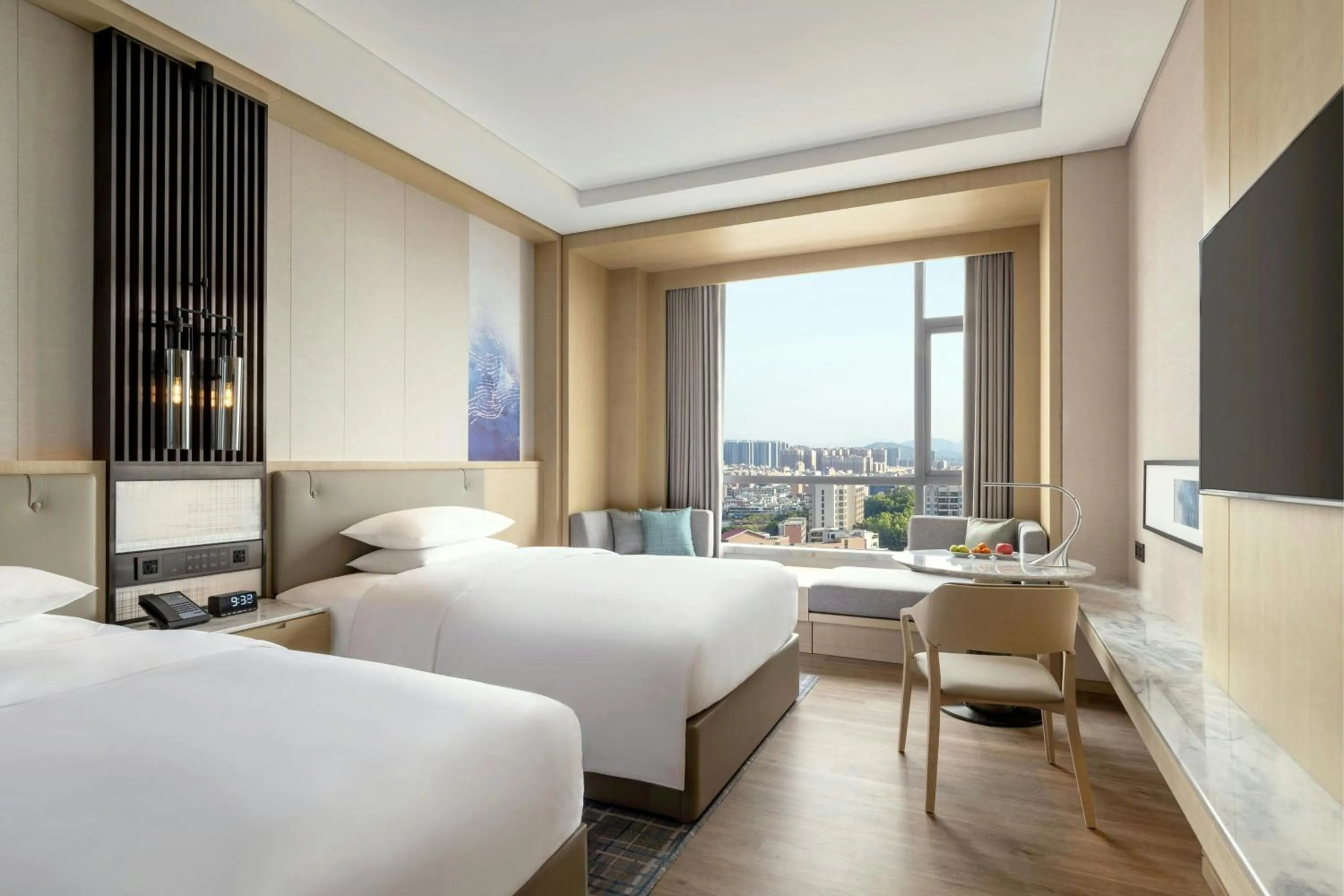 Photo of the whole room, Bed in Courtyard by Marriott Shanwei Haifeng