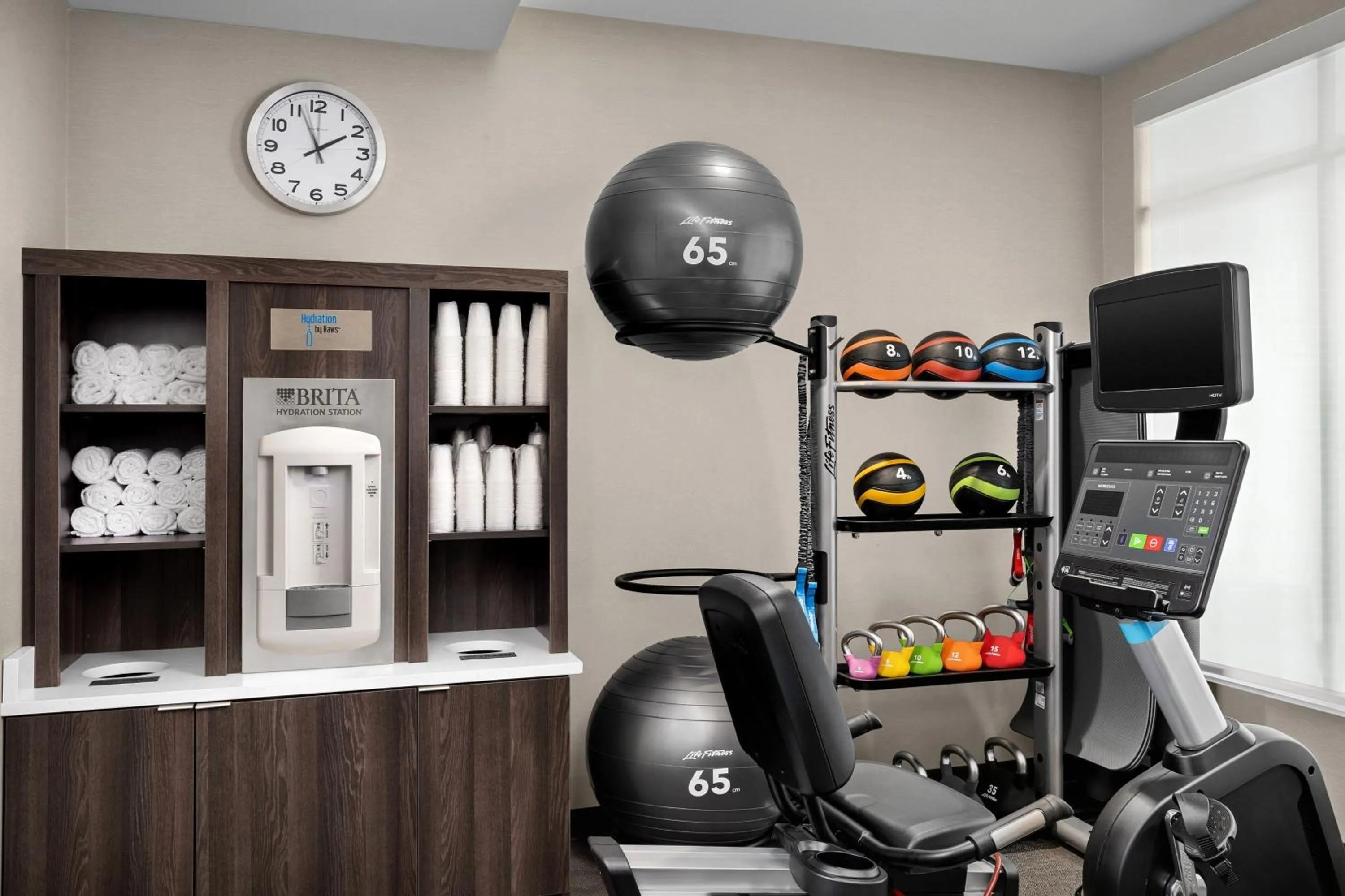 Fitness centre/facilities in Residence Inn by Marriott Indianapolis Plainfield