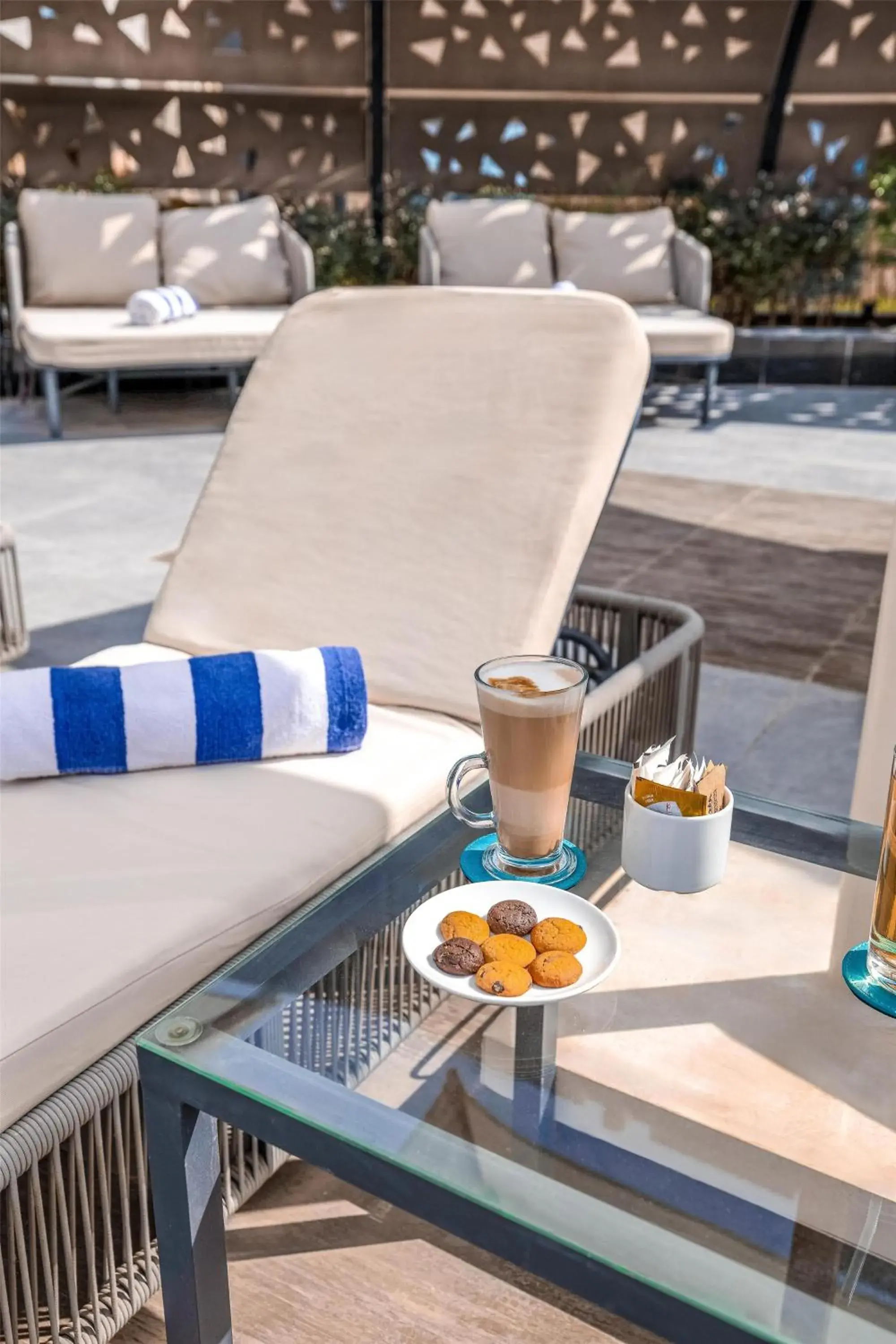 Pool view in Radisson Residences Cairo Heliopolis Pool view in Radisson Residences Cairo Heliopolis