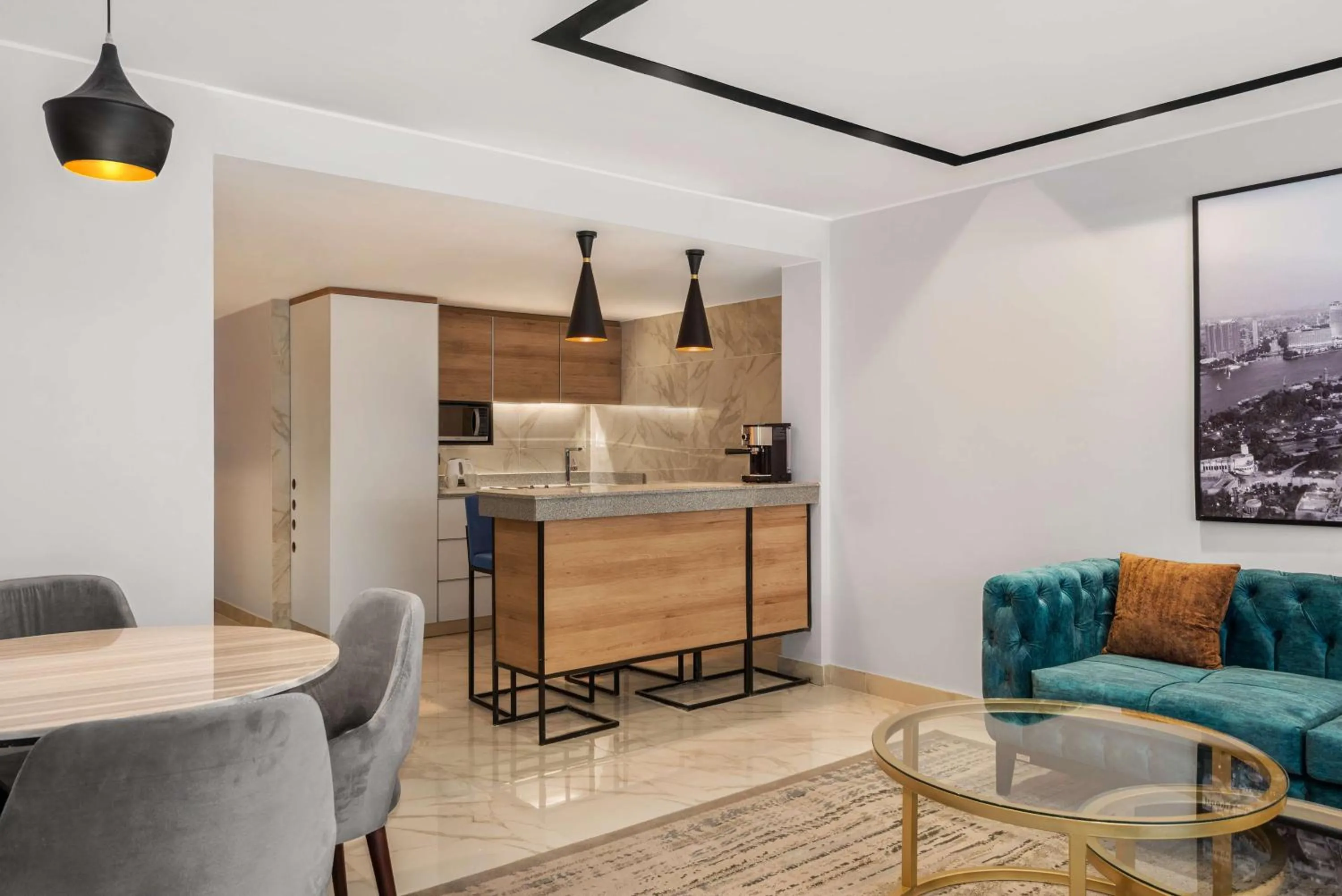 Kitchen or kitchenette in Radisson Residences Cairo Heliopolis
