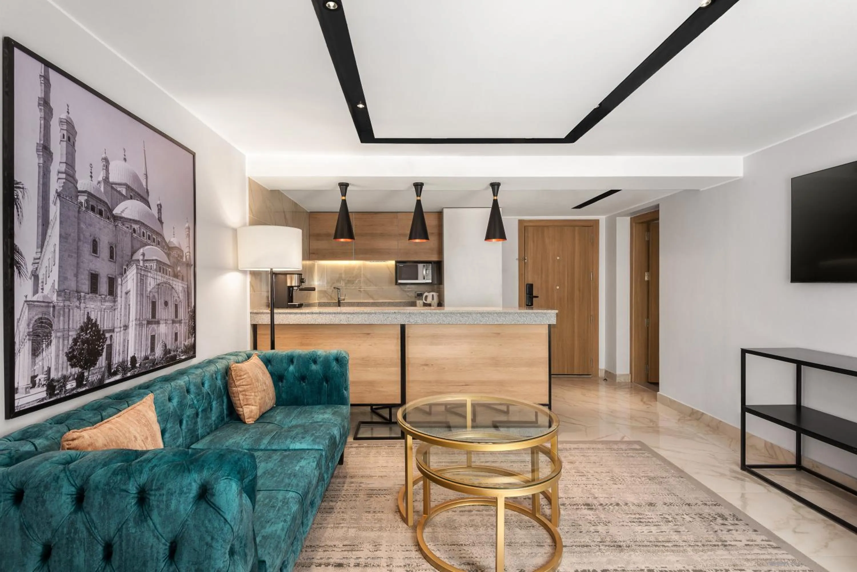 Living room in Radisson Residences Cairo Heliopolis