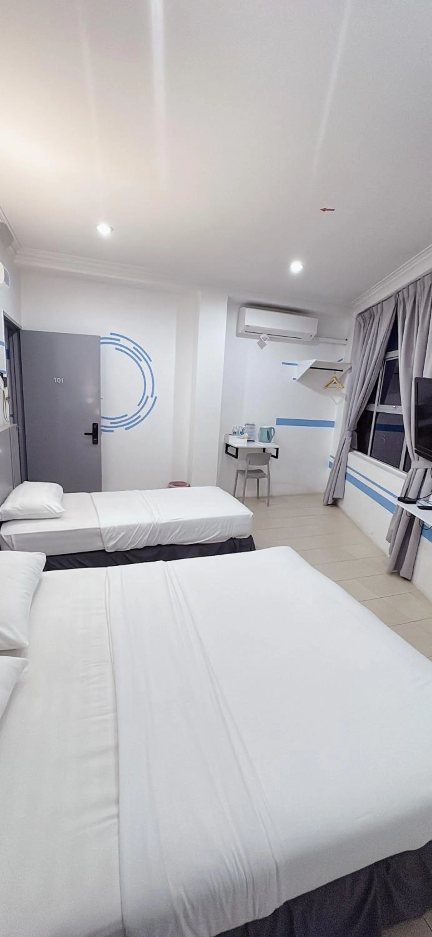 Bedroom, Bed in One Stop Hotel Ipoh