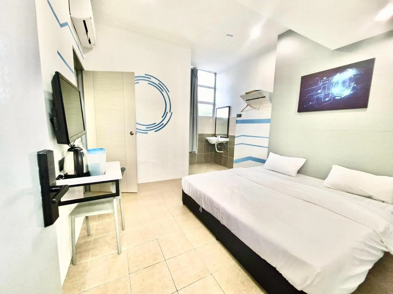 Bedroom, Bed in One Stop Hotel Ipoh