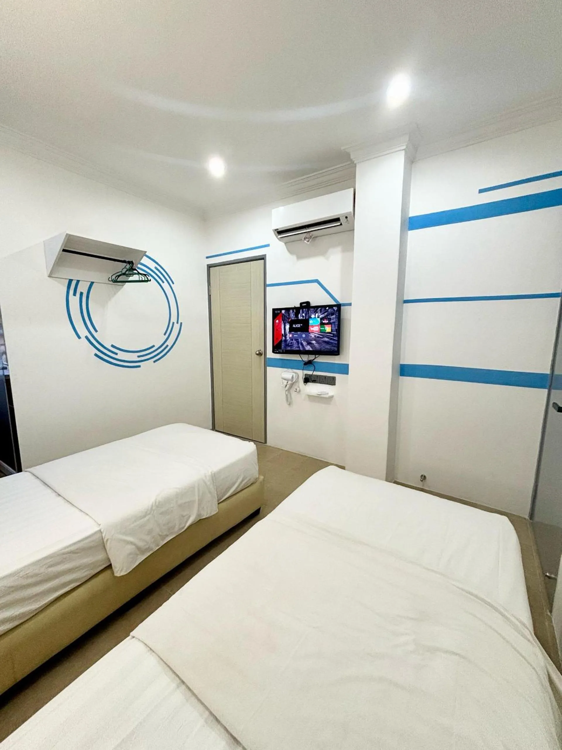 Bedroom, Bed in One Stop Hotel Ipoh