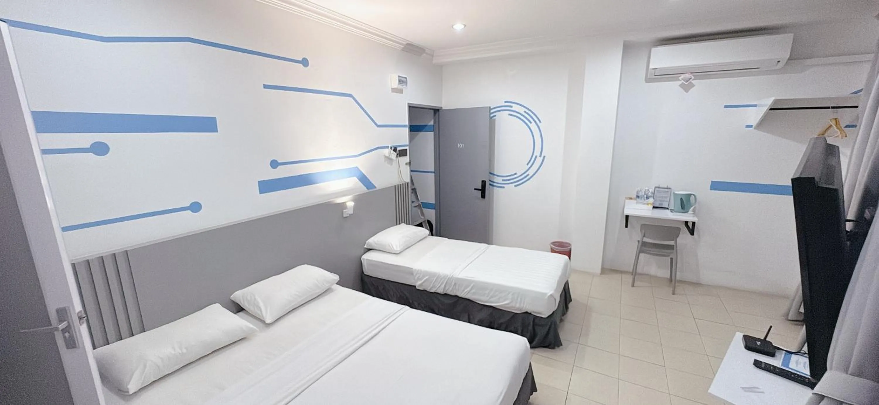 Bed in One Stop Hotel Ipoh