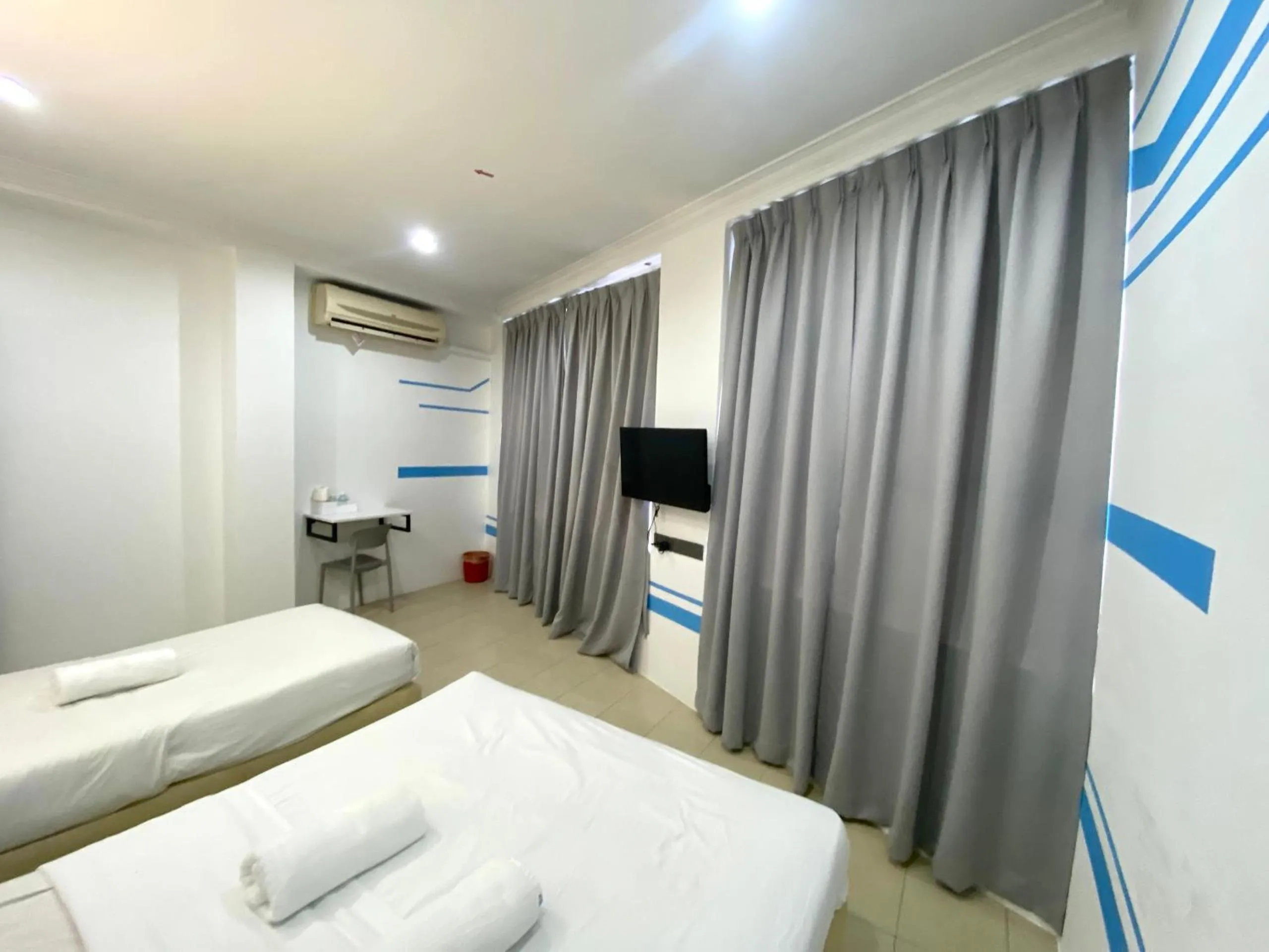 Bed in One Stop Hotel Ipoh