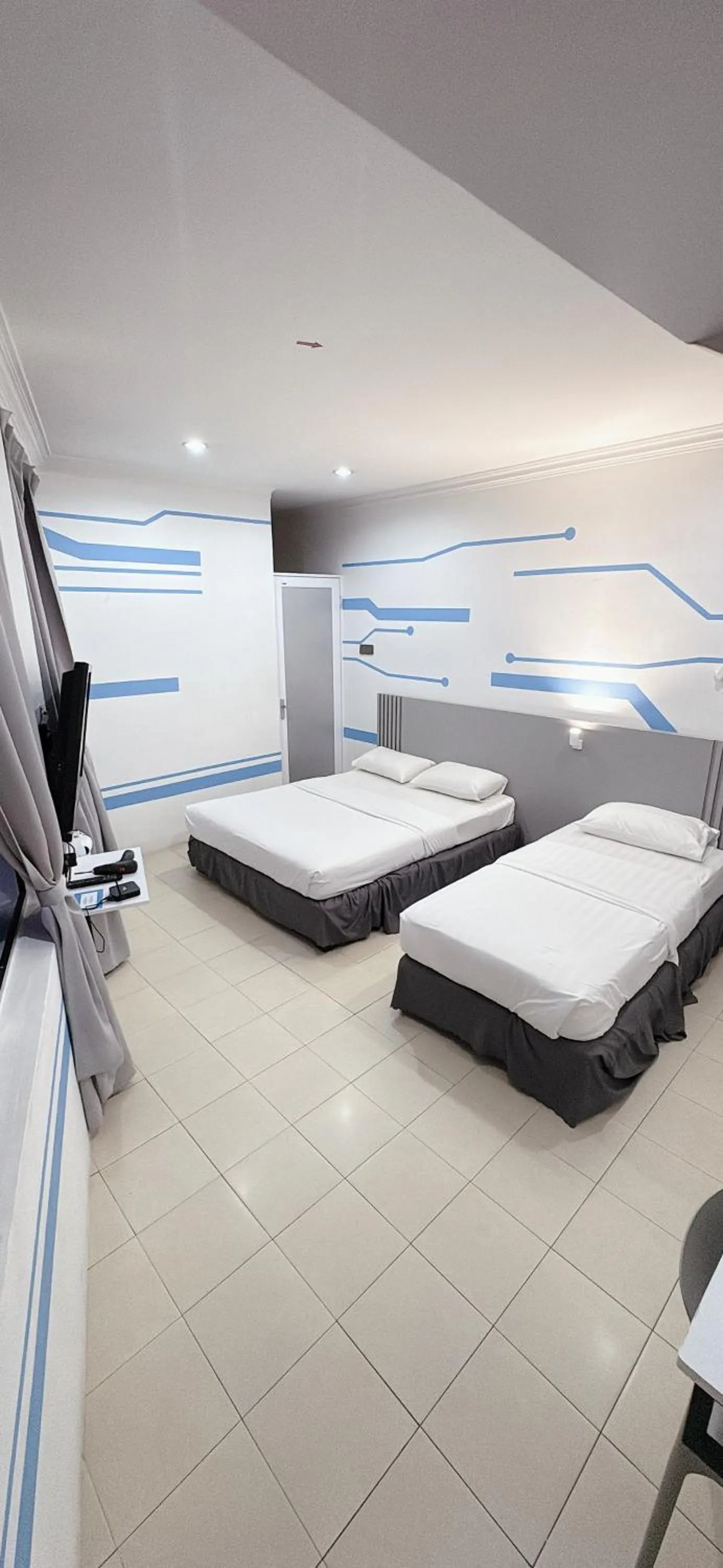 Bed in One Stop Hotel Ipoh