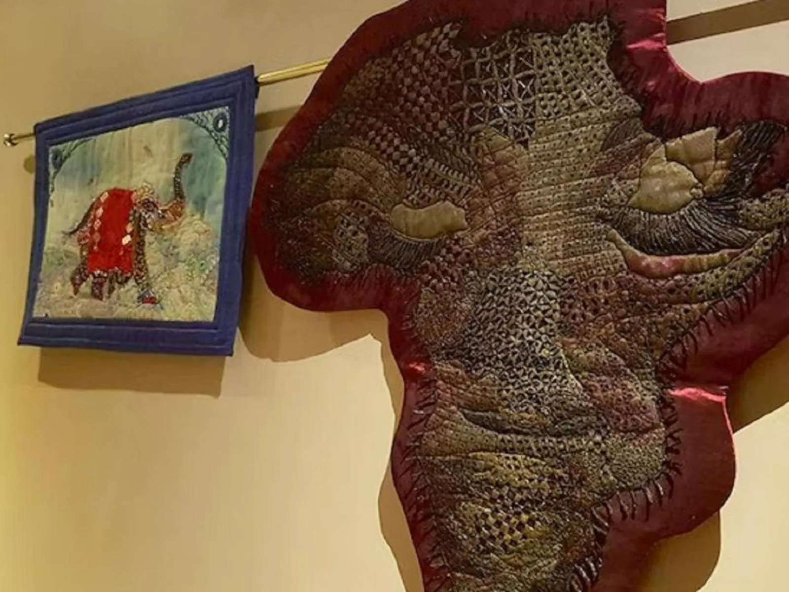 Decorative detail in 40 on Ilkey B&B