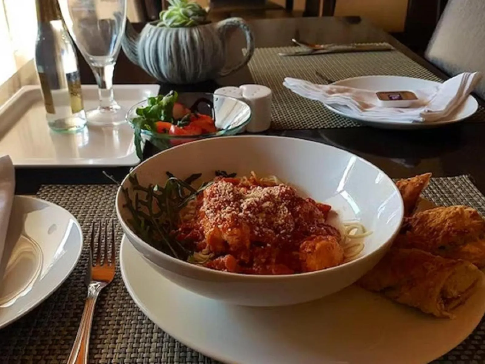 Dining area in 40 on Ilkey B&B