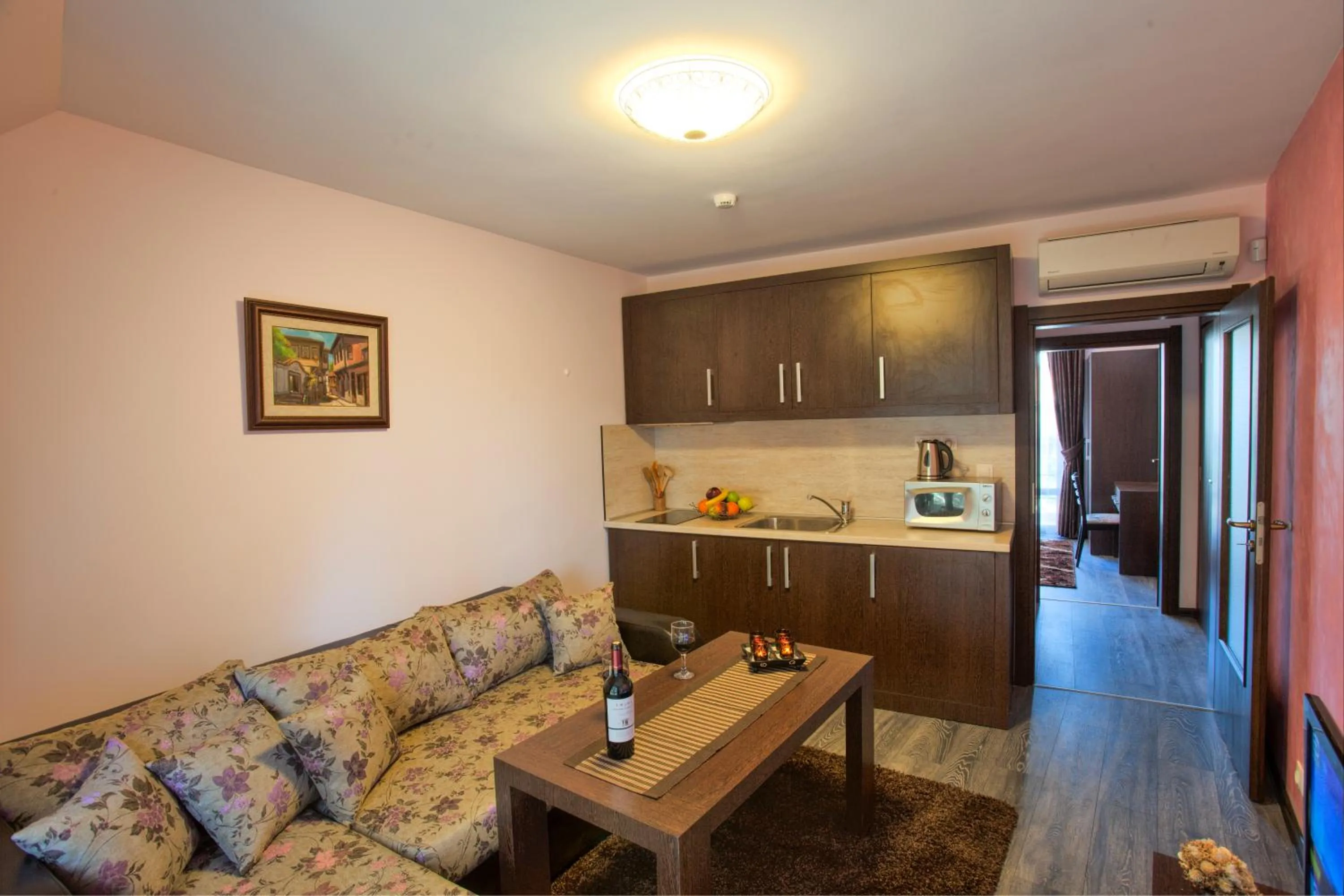 Kitchen or kitchenette in Old Plovdiv House in Kapana Area