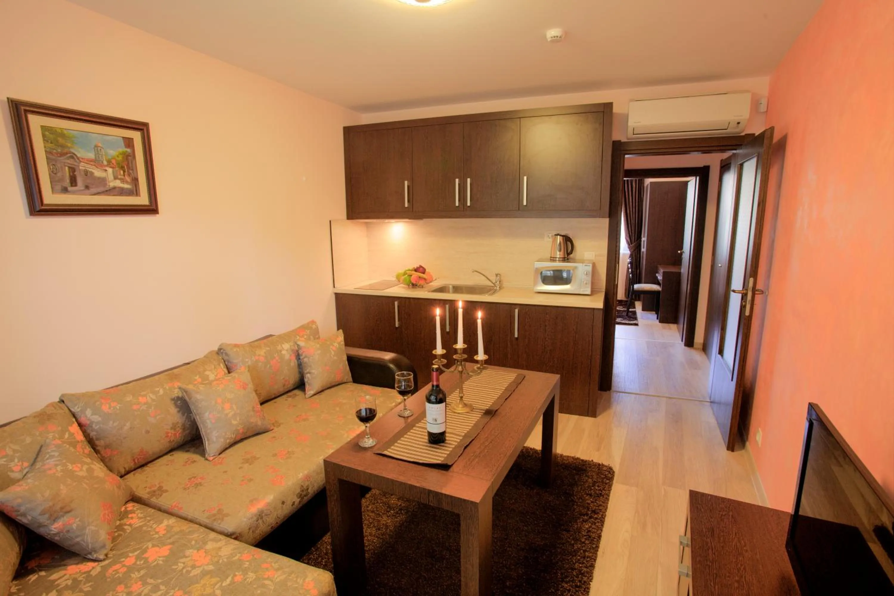 Living room in Old Plovdiv House in Kapana Area