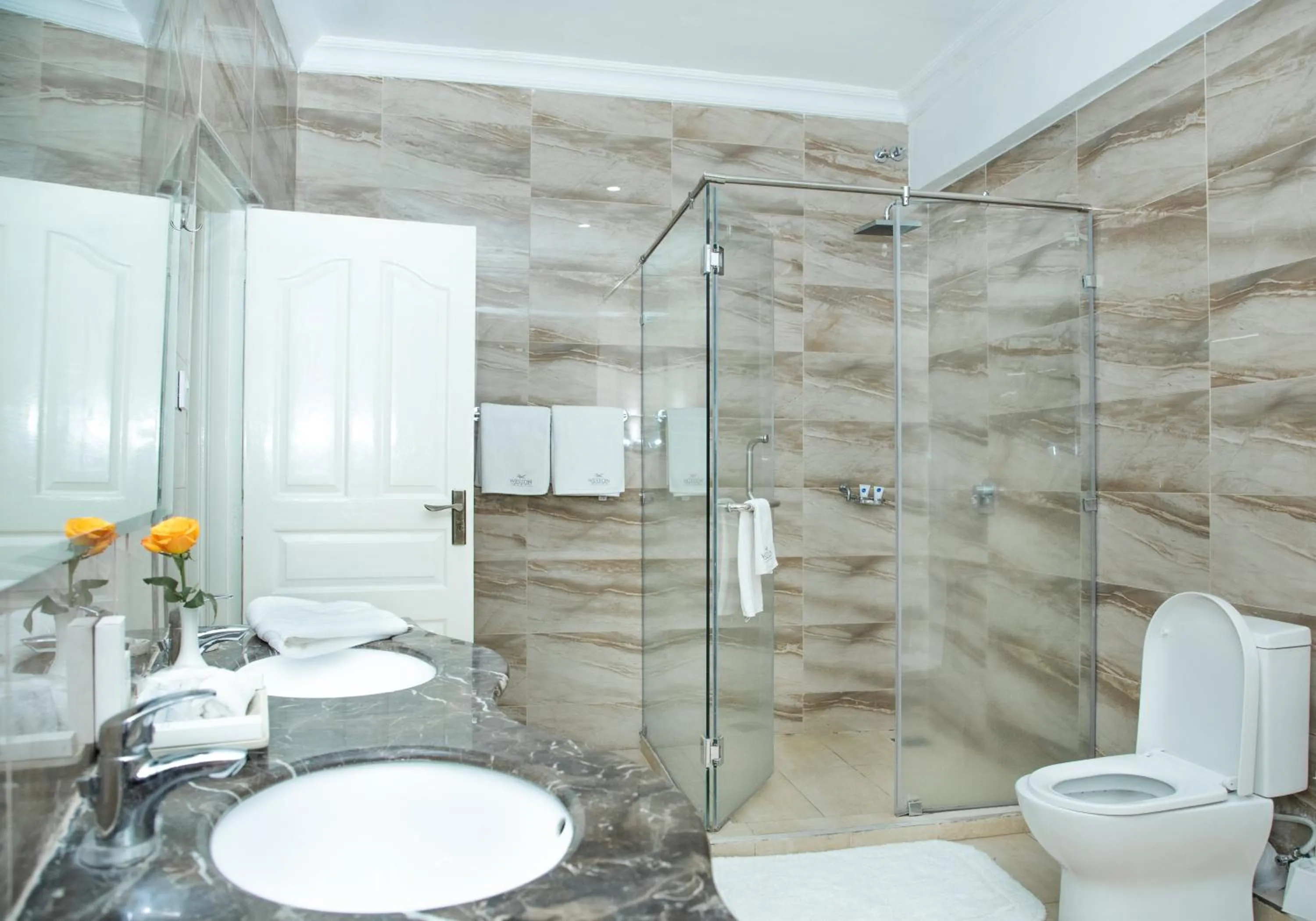 Toilet in Weston Hotel