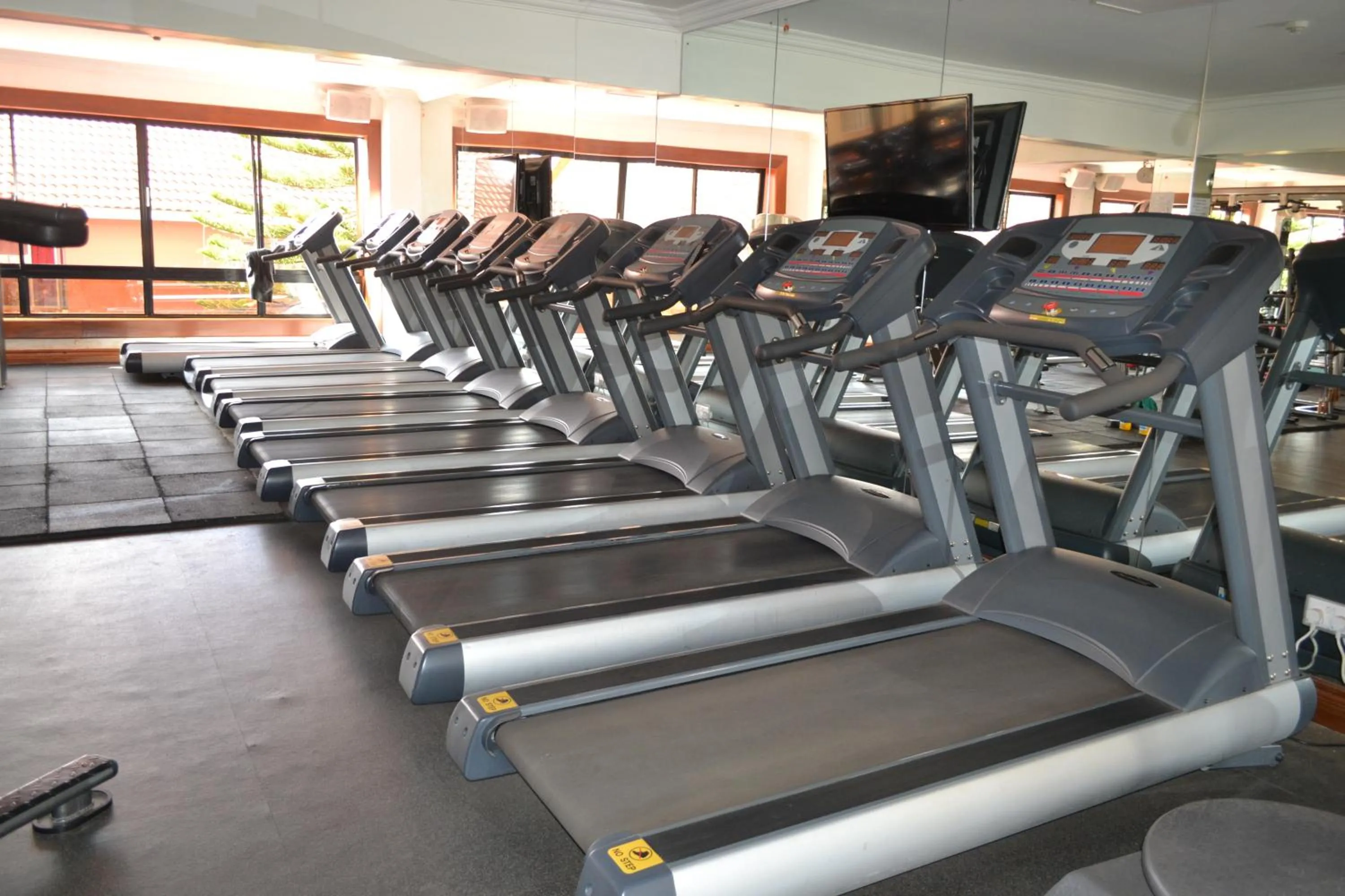 Fitness centre/facilities in Weston Hotel