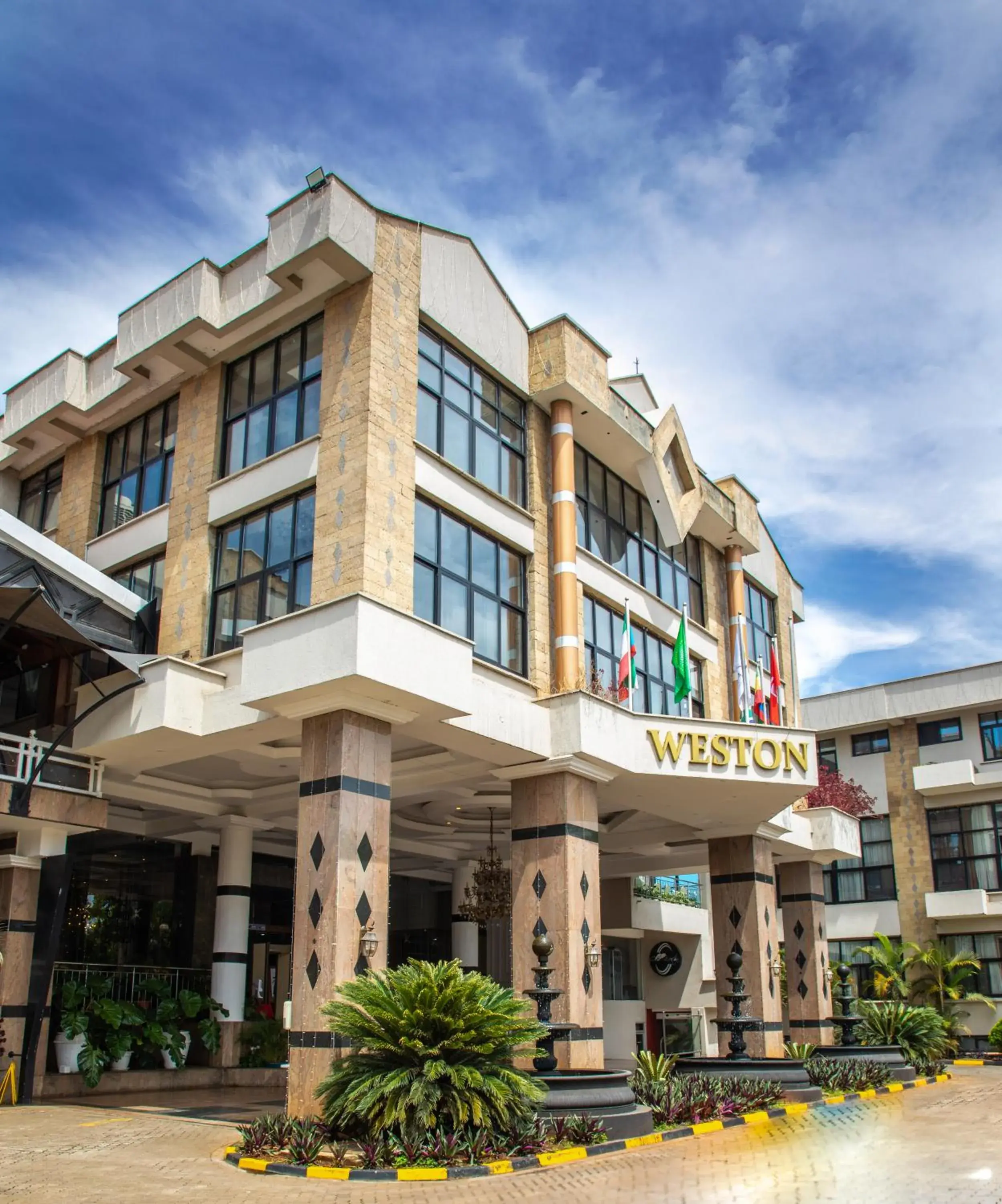 Property building in Weston Hotel Property building in Weston Hotel