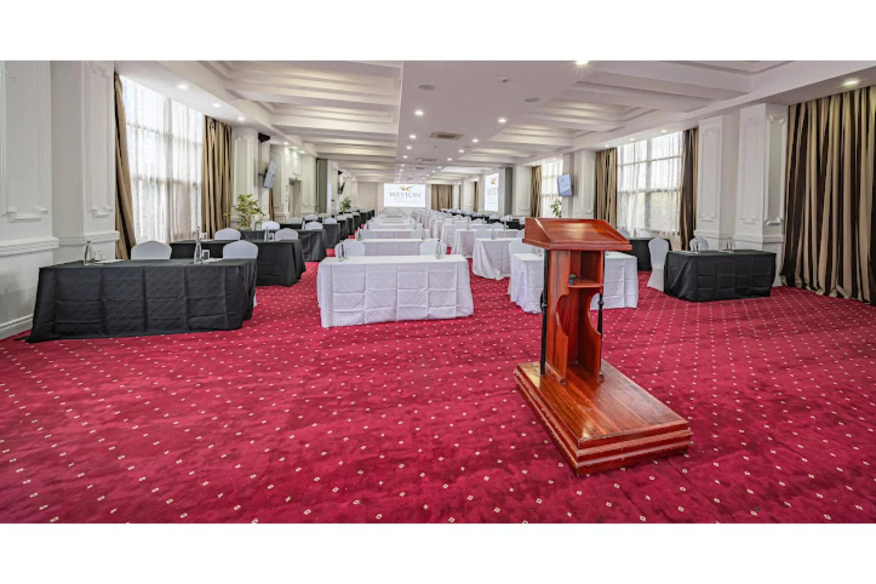 Seating area in Weston Hotel