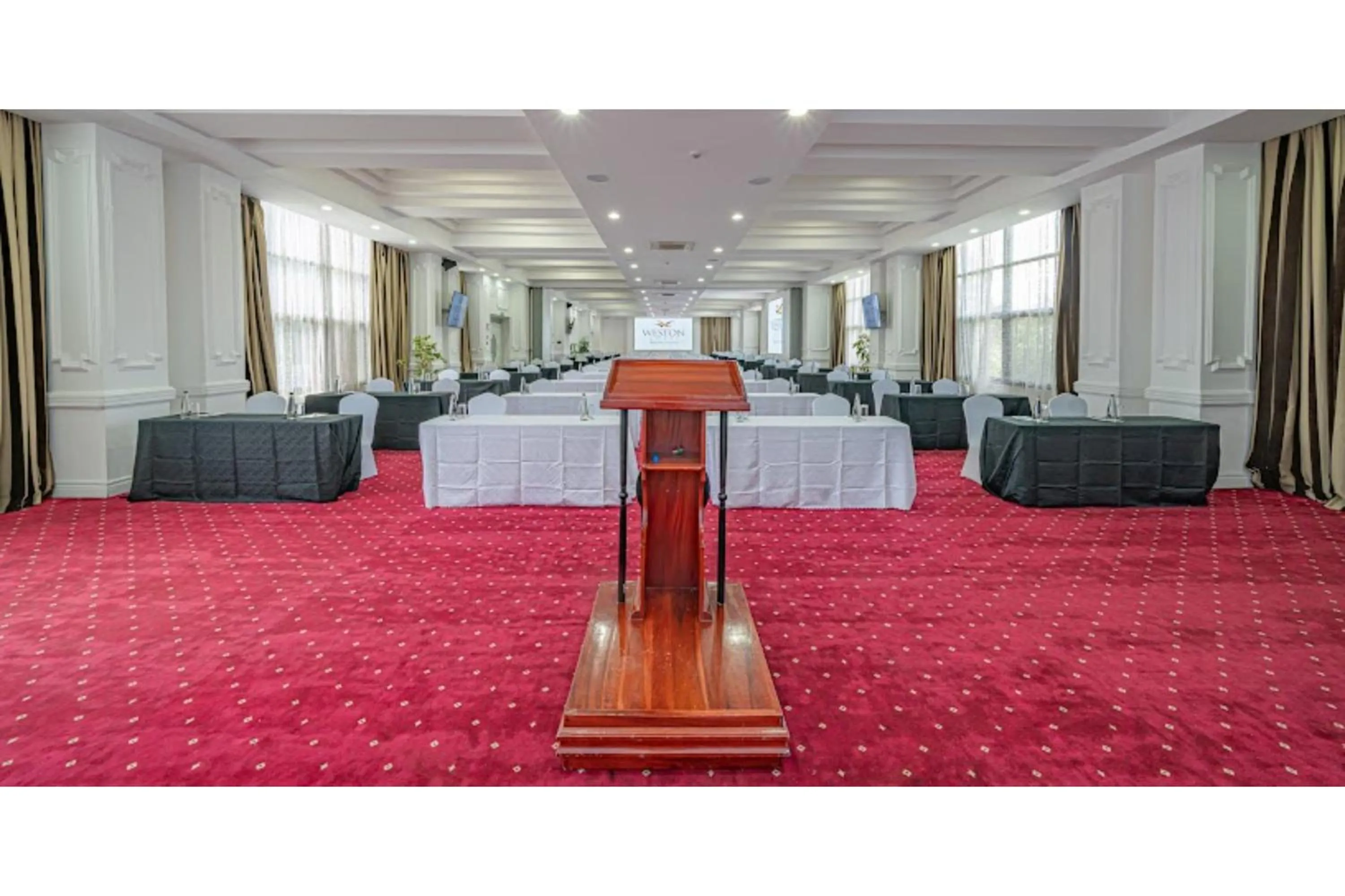 Seating area in Weston Hotel