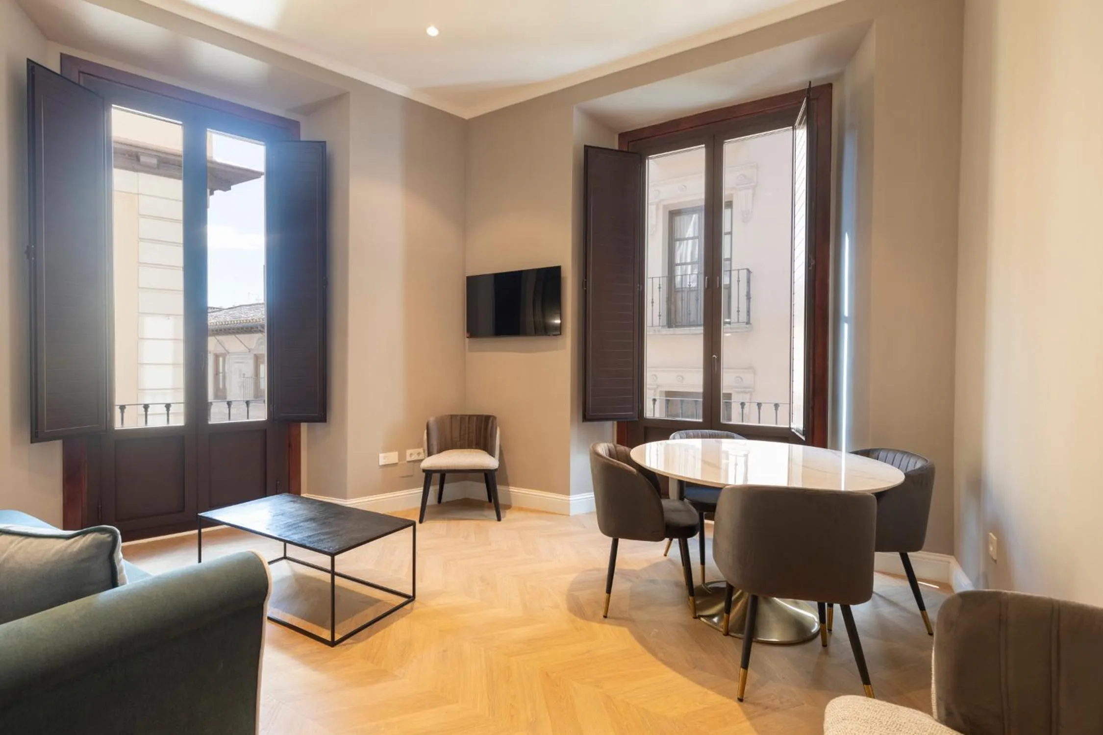 TV and multimedia in BiBo Suites Palacio de Portago