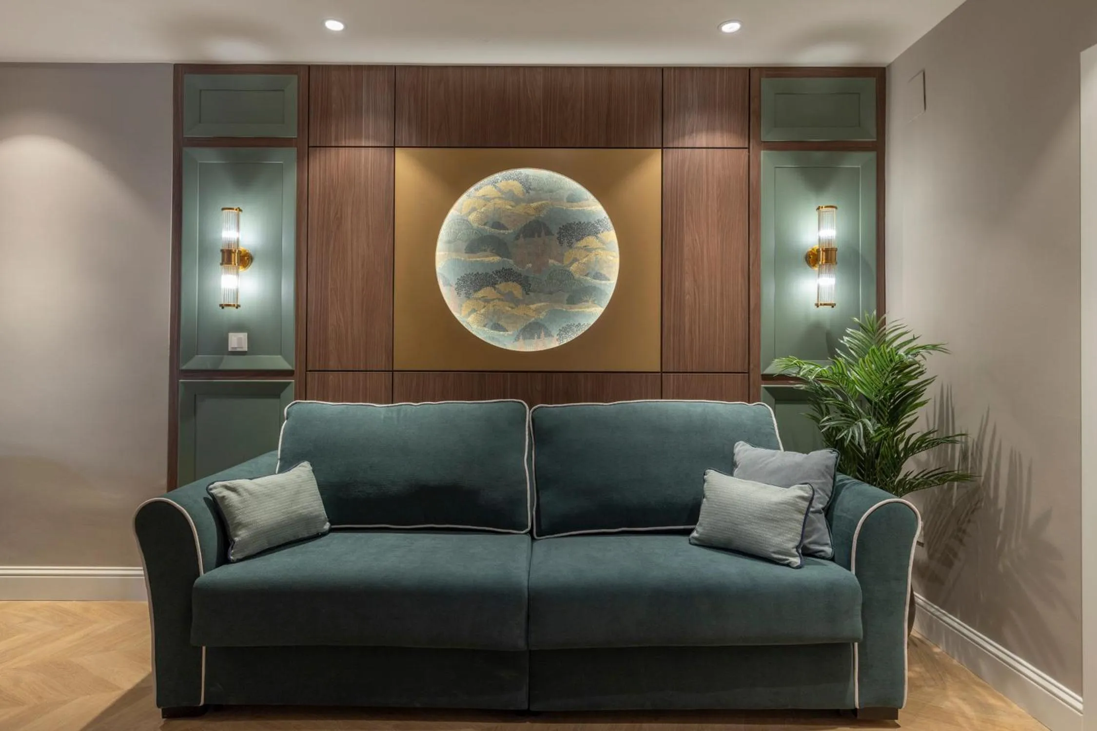 Living room in BiBo Suites Palacio de Portago