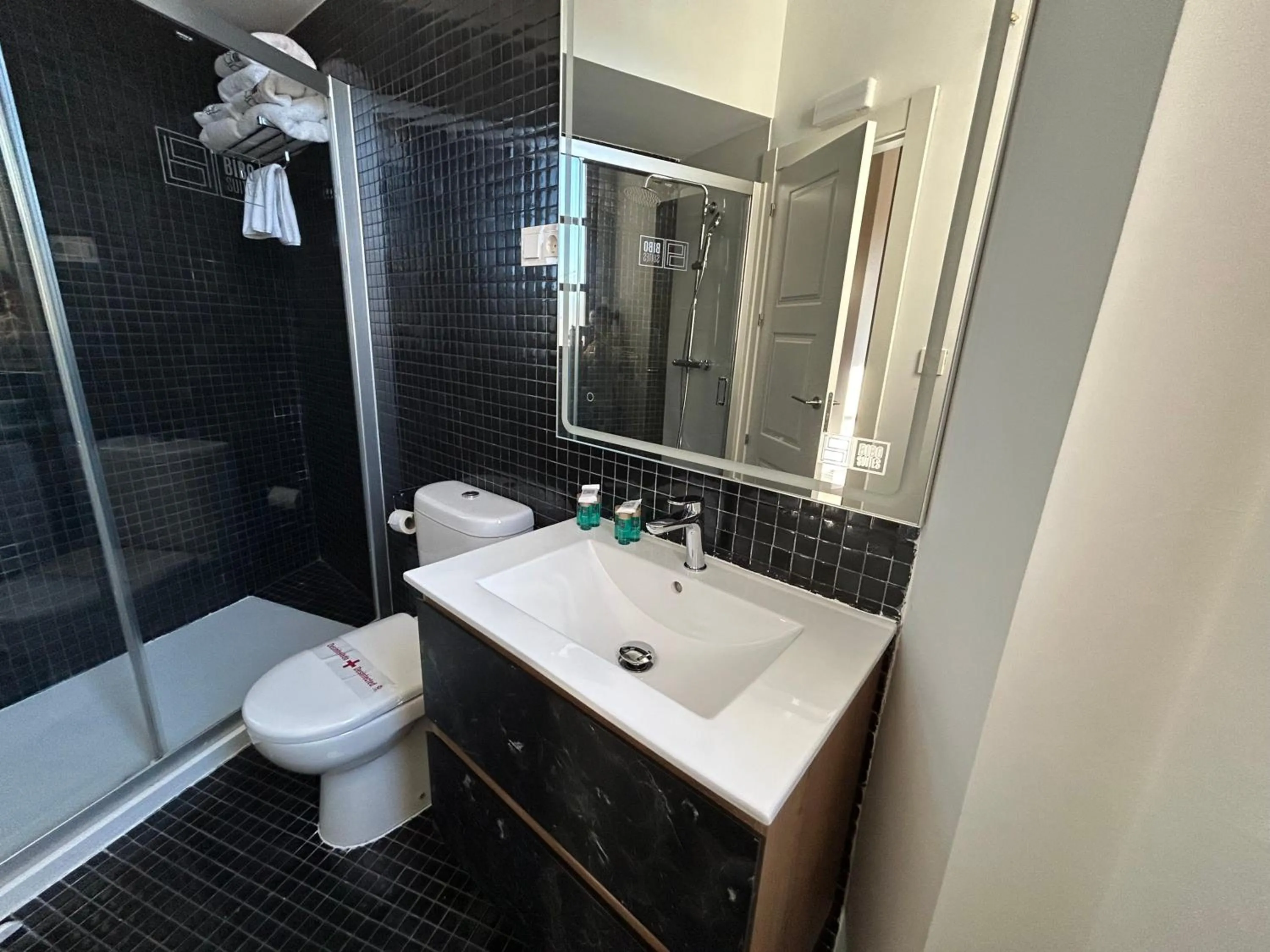 Bathroom in BiBo Suites Palacio de Portago