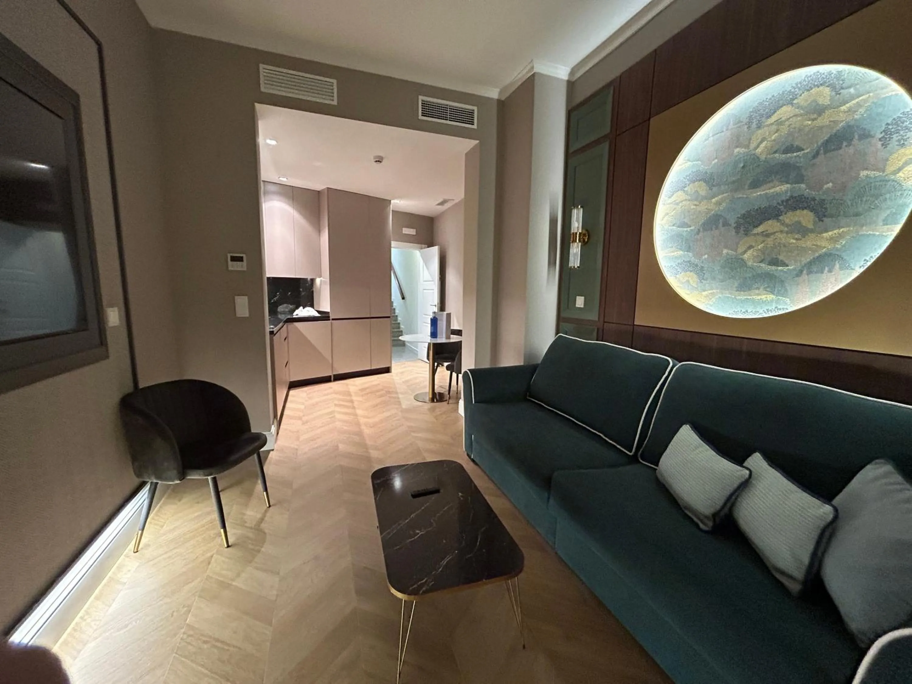 Living room in BiBo Suites Palacio de Portago