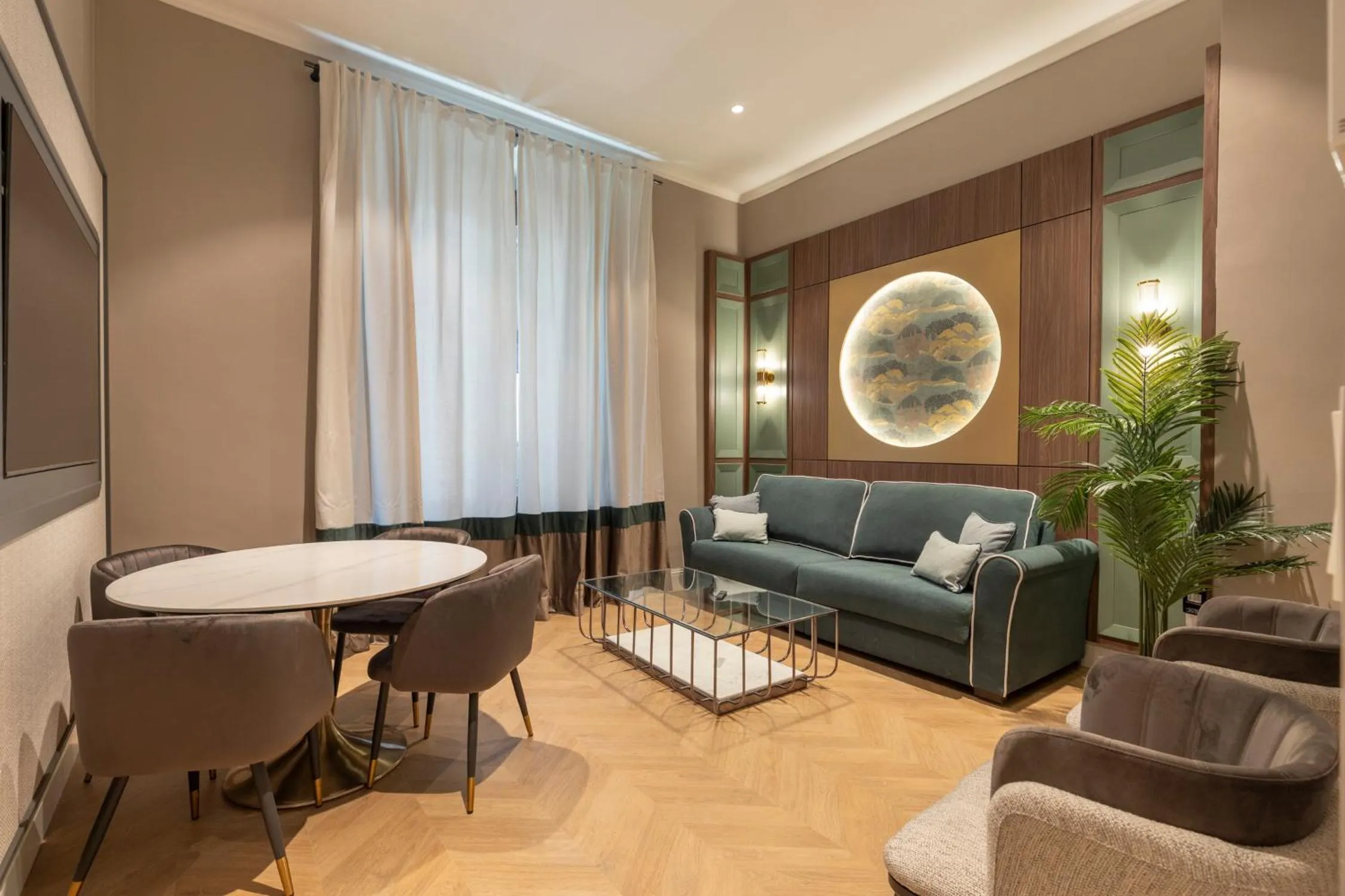 Living room in BiBo Suites Palacio de Portago