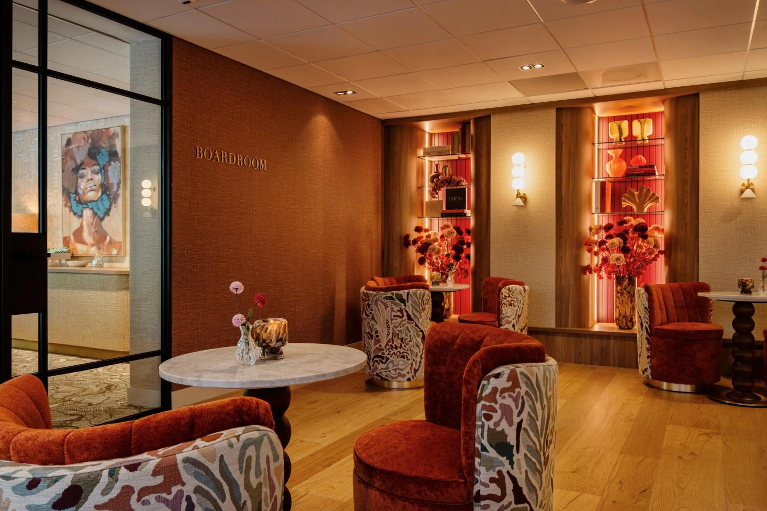 Lobby or reception in Van Der Valk Hotel Rotterdam Nieuwerkerk