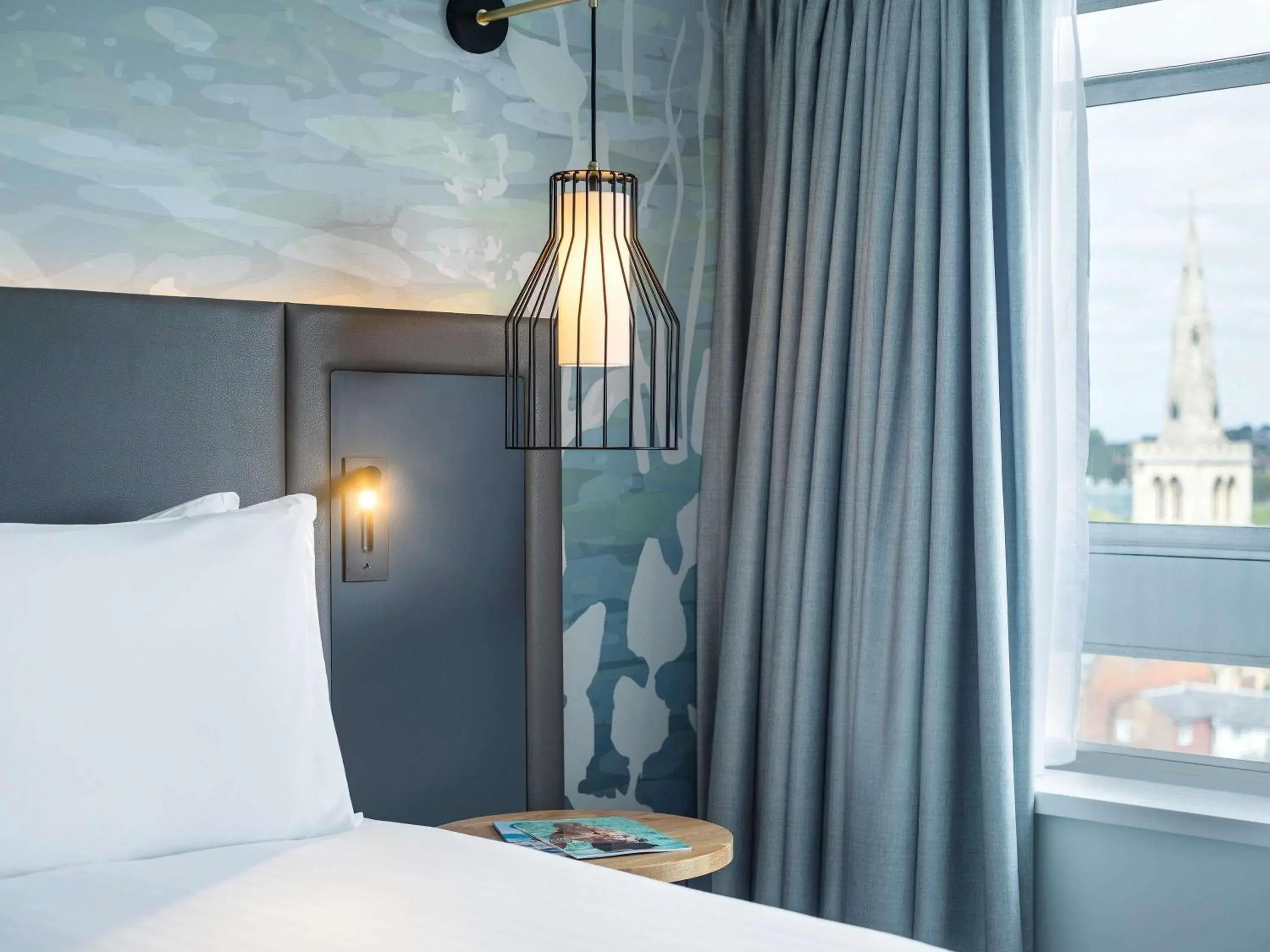 Bedroom, Bed in Mercure Bedford Centre Hotel Bedroom, Bed in Mercure Bedford Centre Hotel