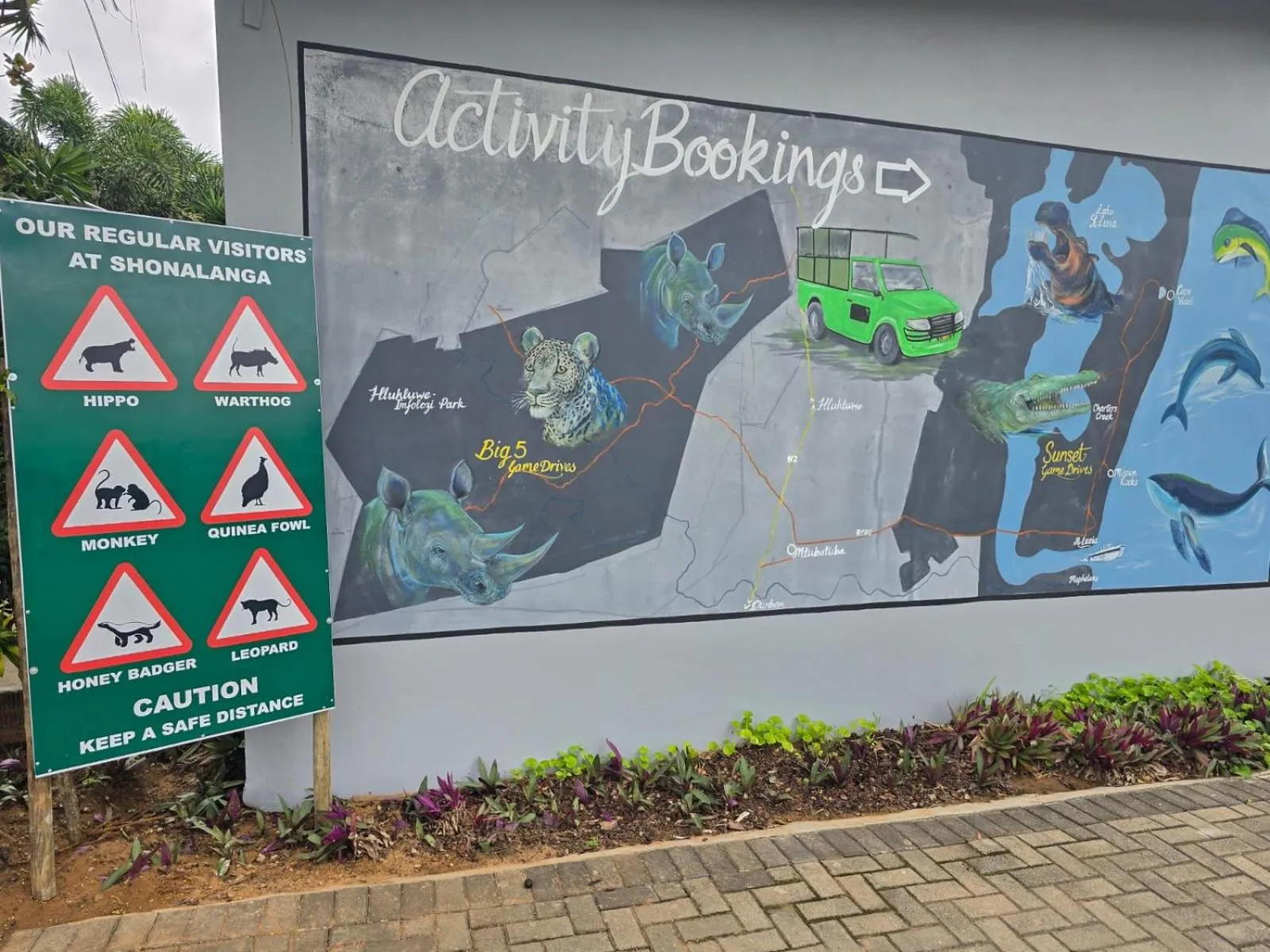 Logo/Certificate/Sign in Shonalanga Lodge